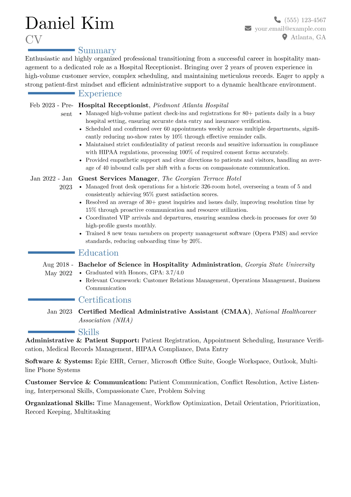 Career changer version - Page 1