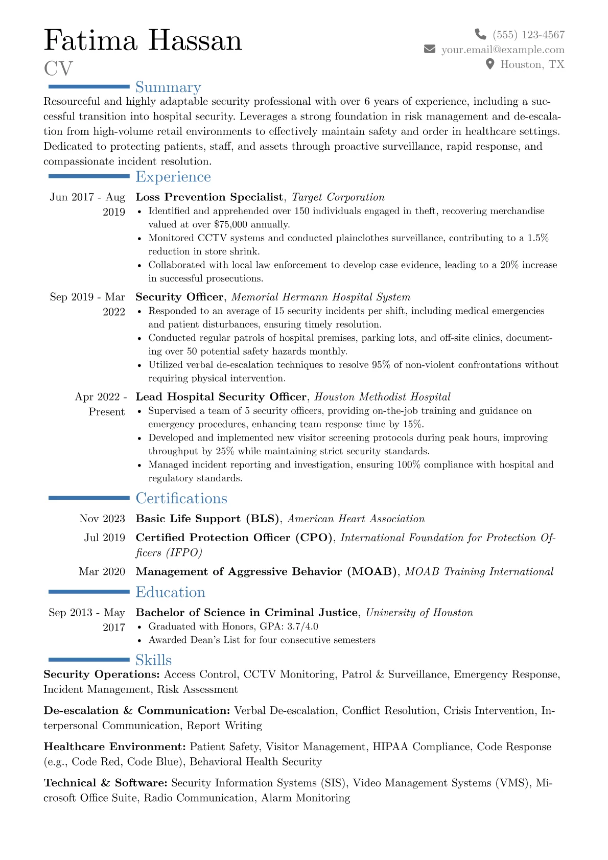 Career changer version - Page 1