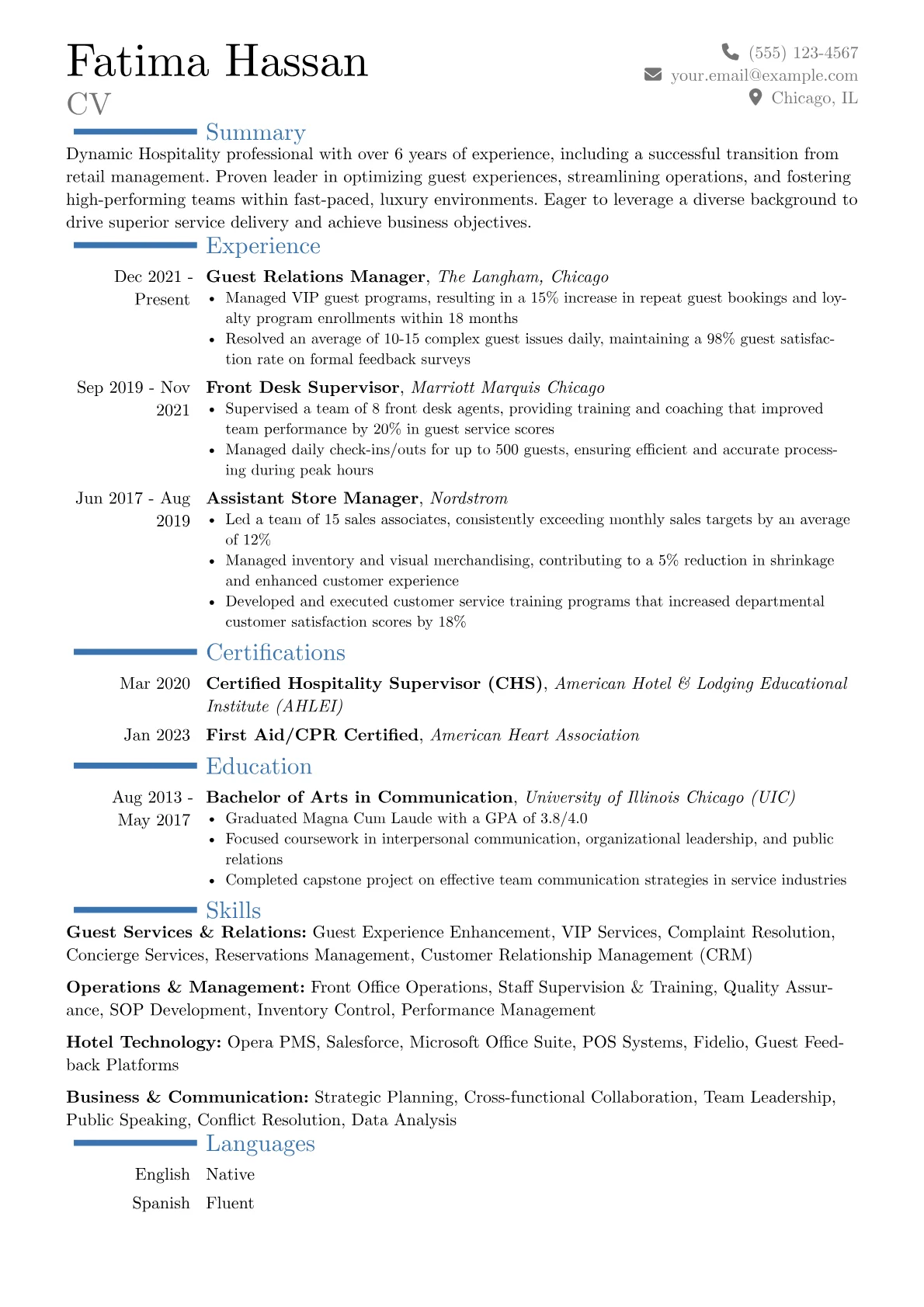 Career changer version - Page 1