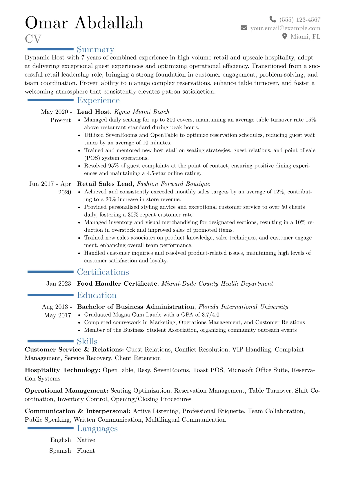 Career changer version - Page 1