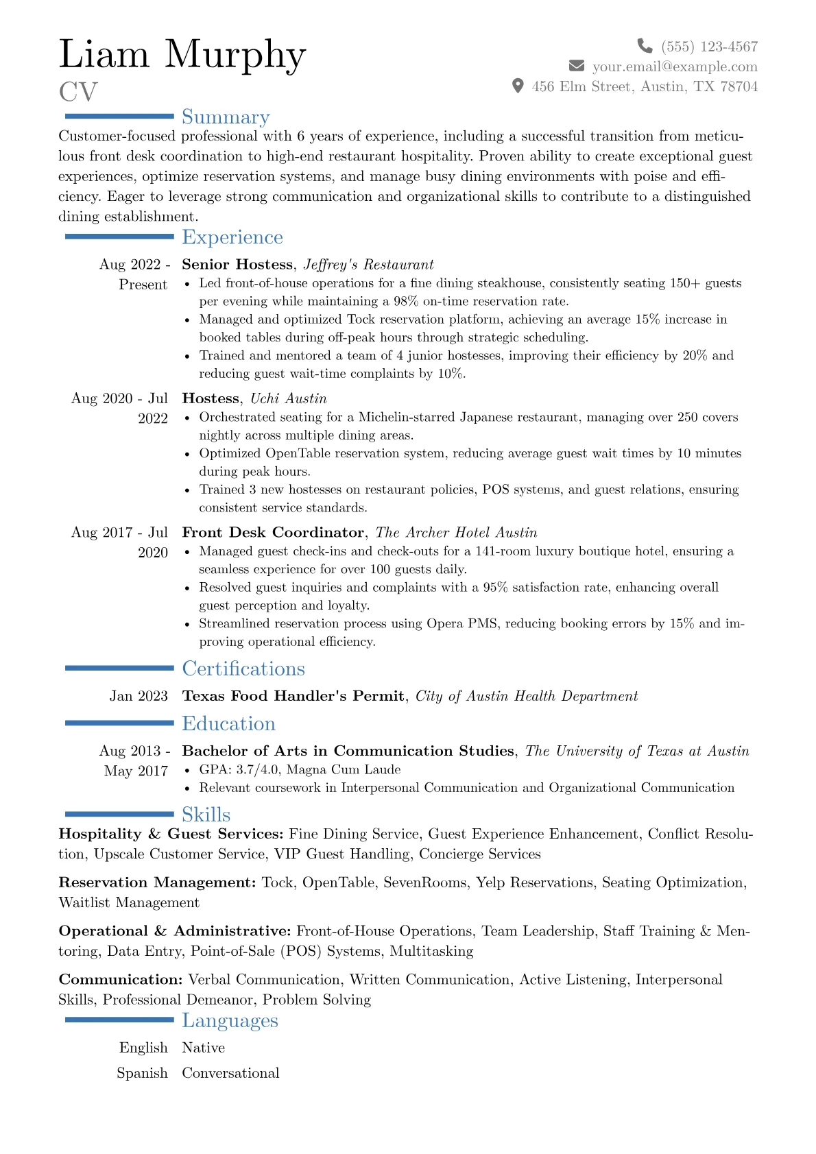 Career changer version - Page 1