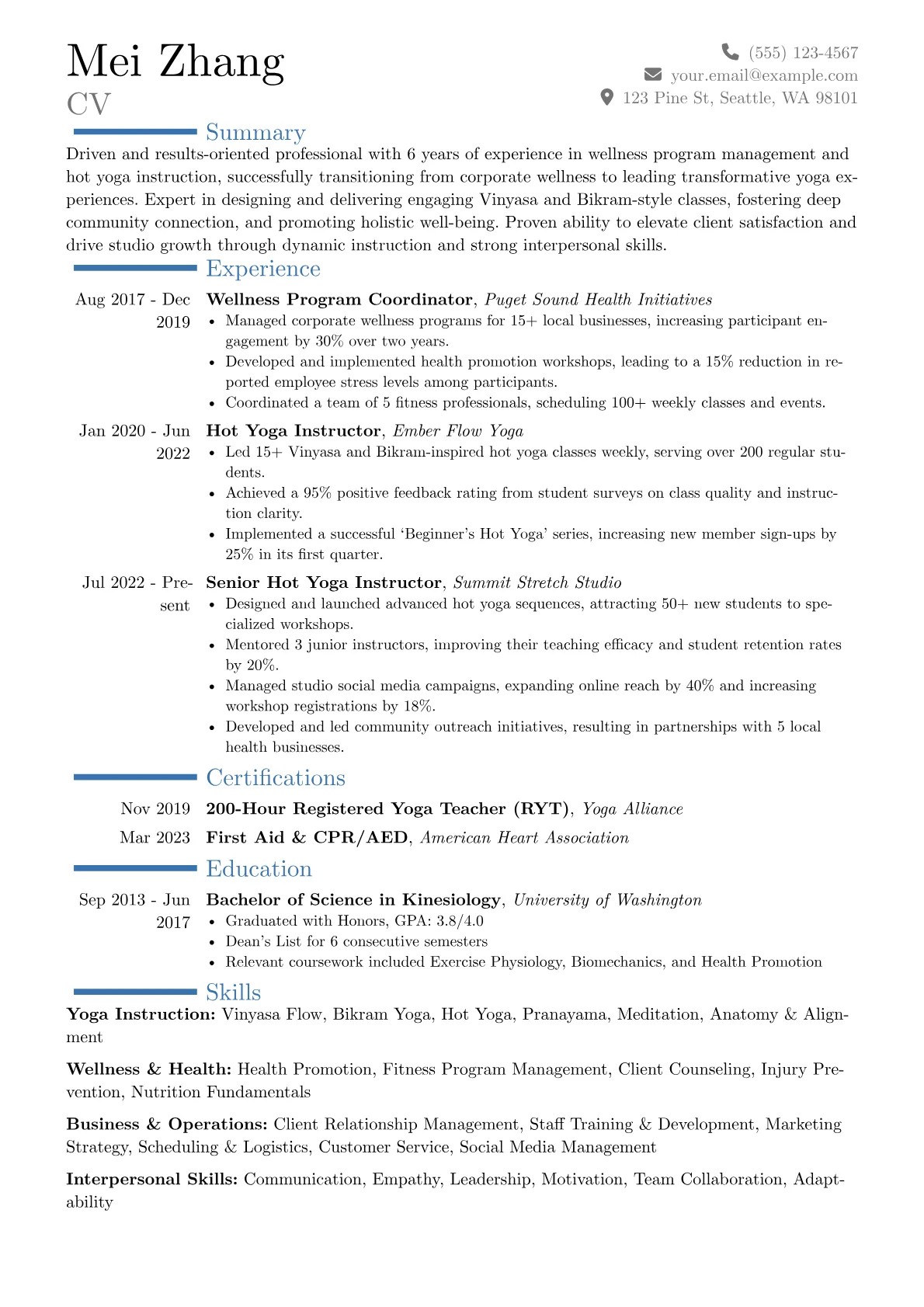 Career changer version - Page 1