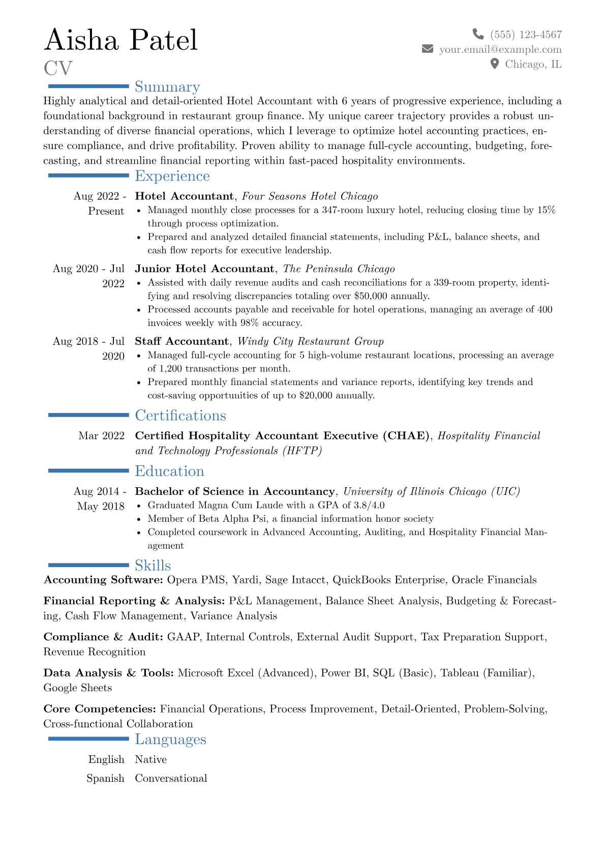 Career changer version - Page 1