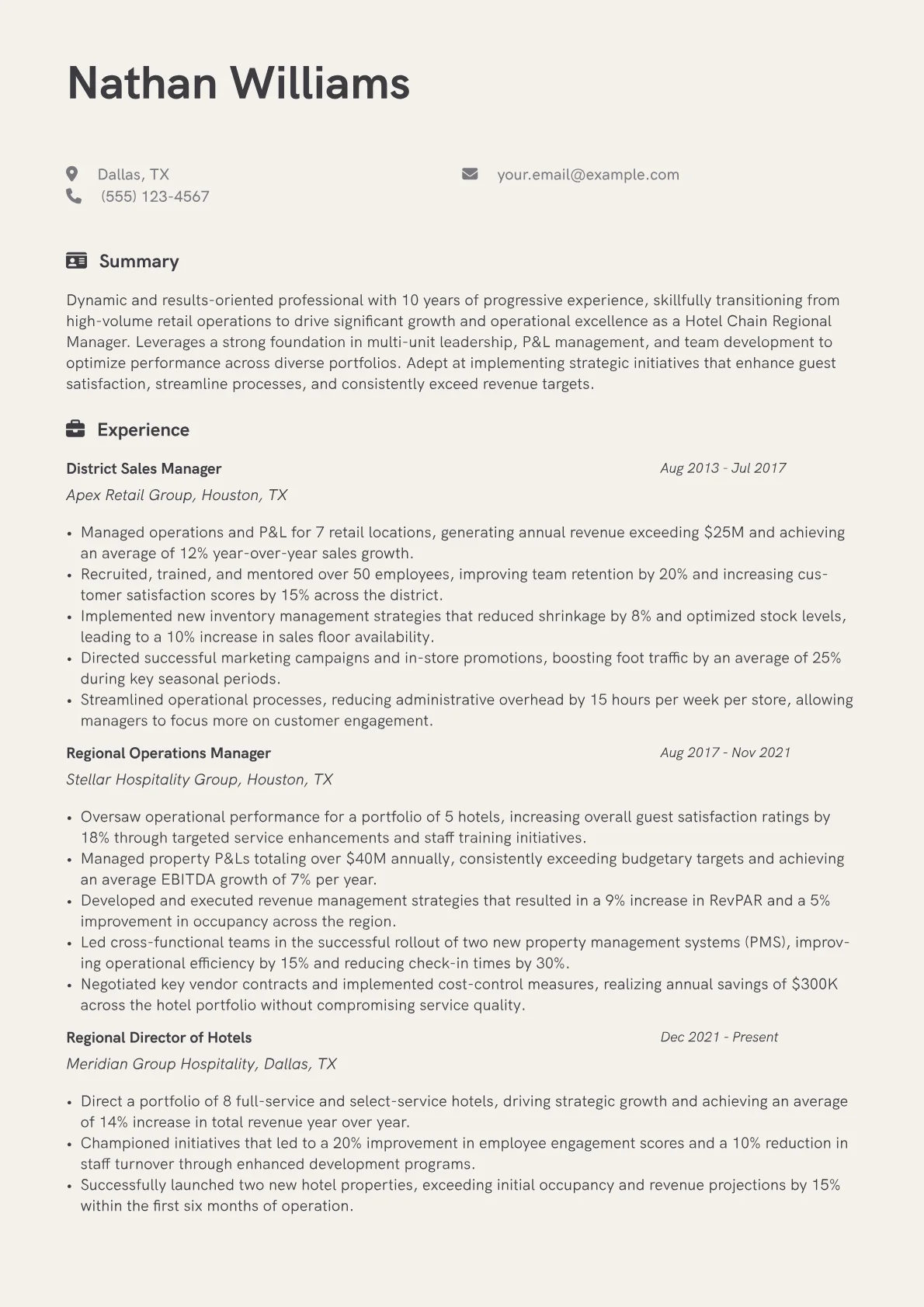 Career changer version - Page 1