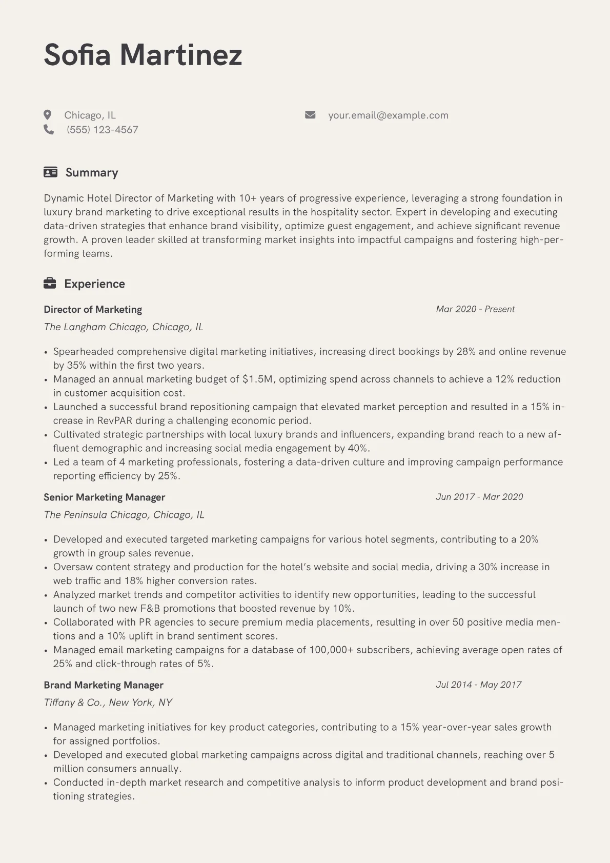 Career changer version - Page 1