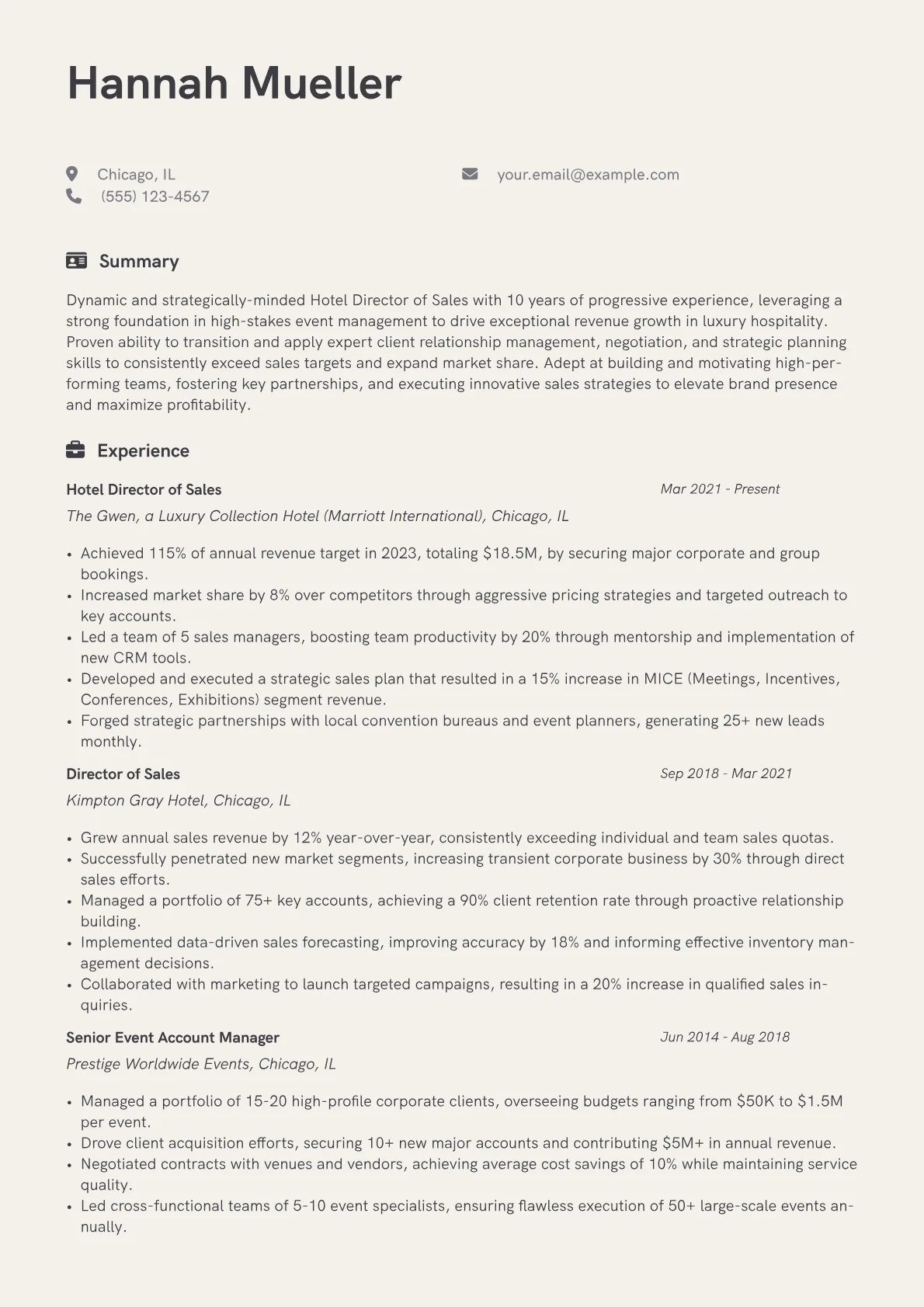 Career changer version - Page 1