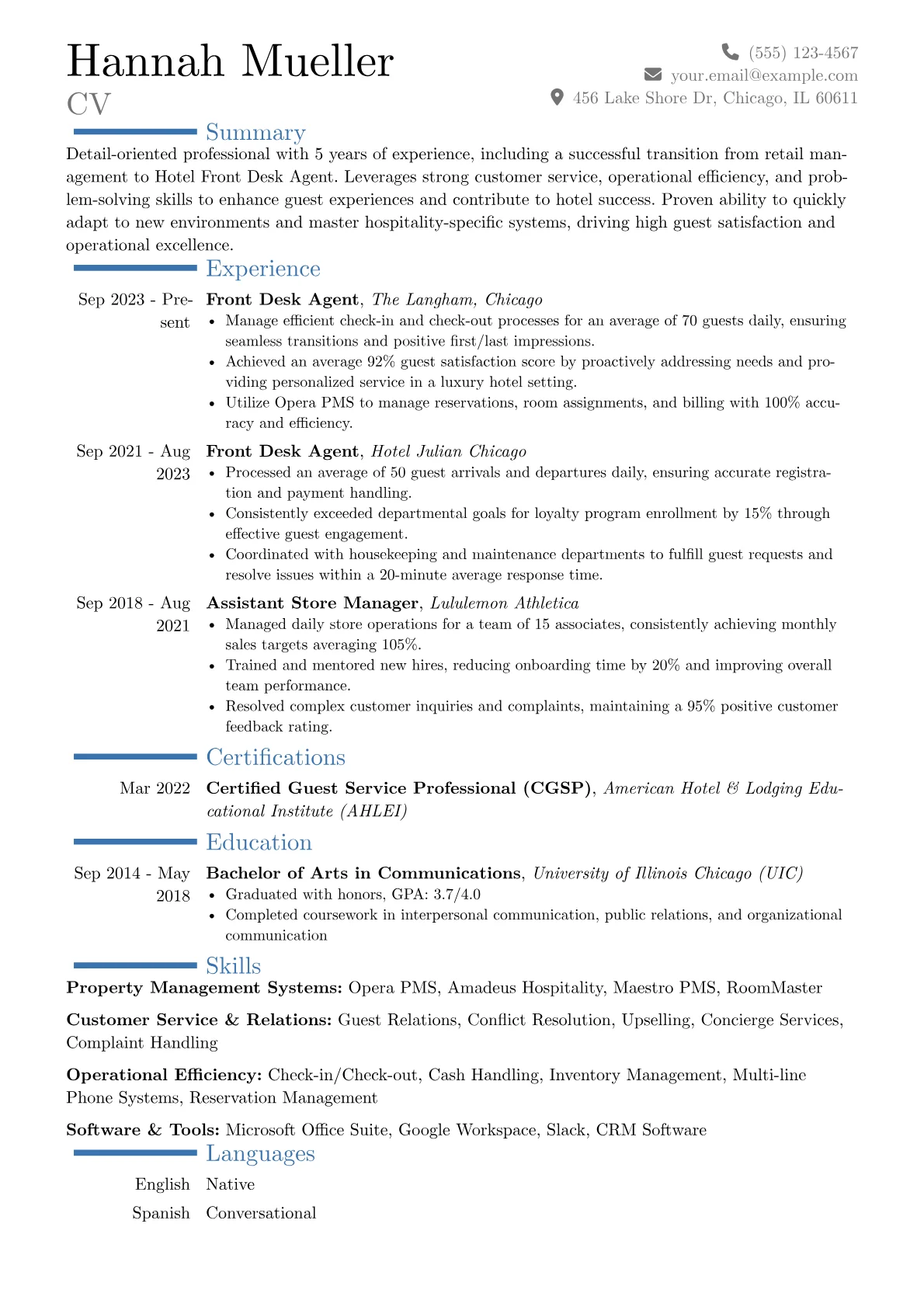 Career changer version - Page 1