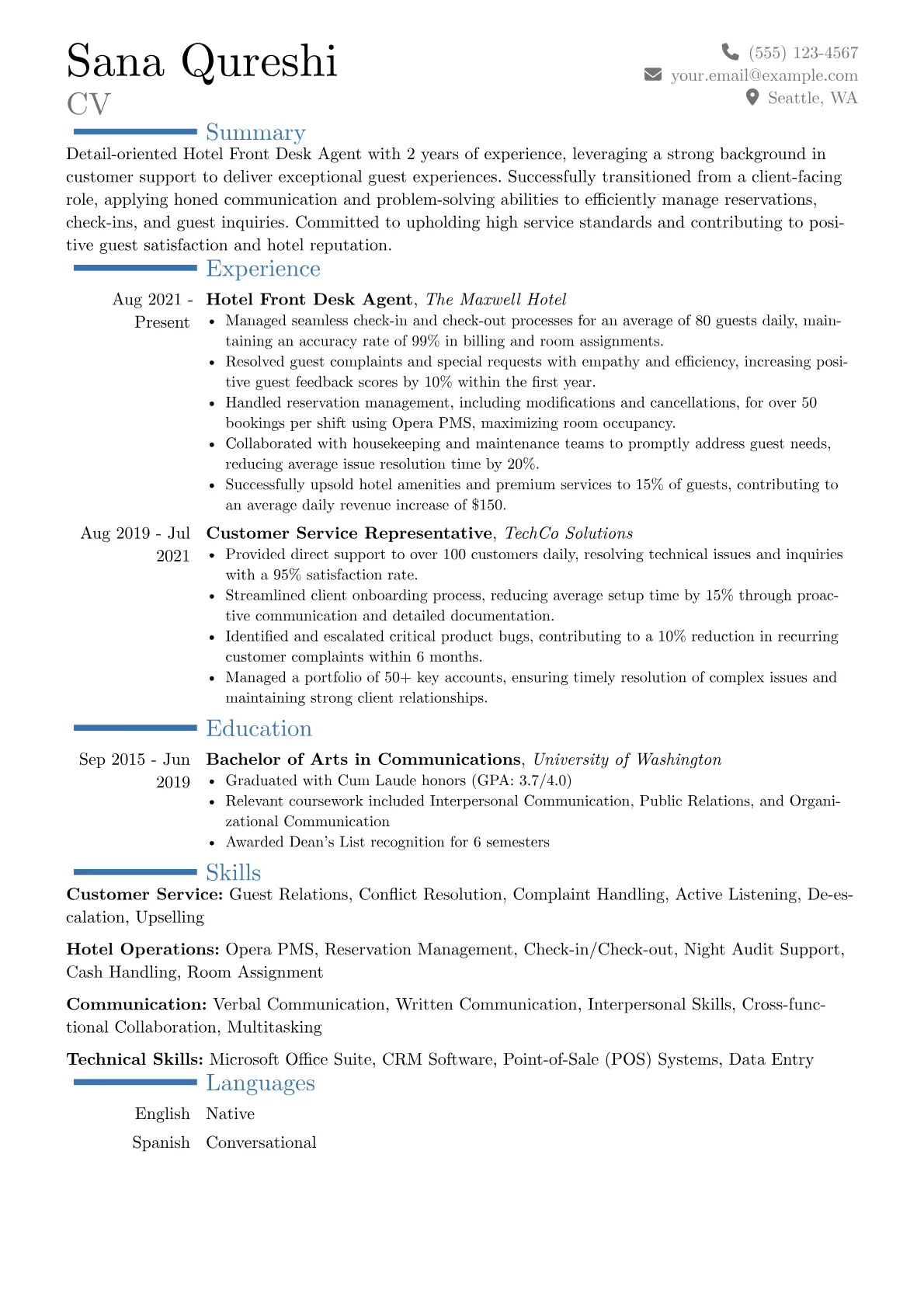 Career changer version - Page 1
