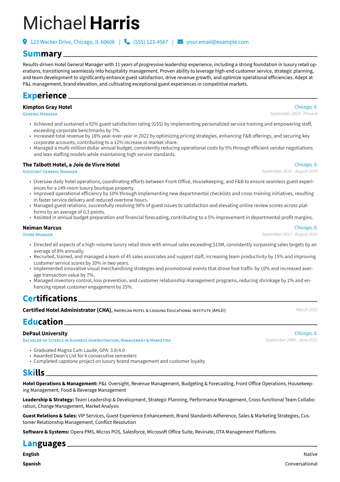 Career changer version - Page 1