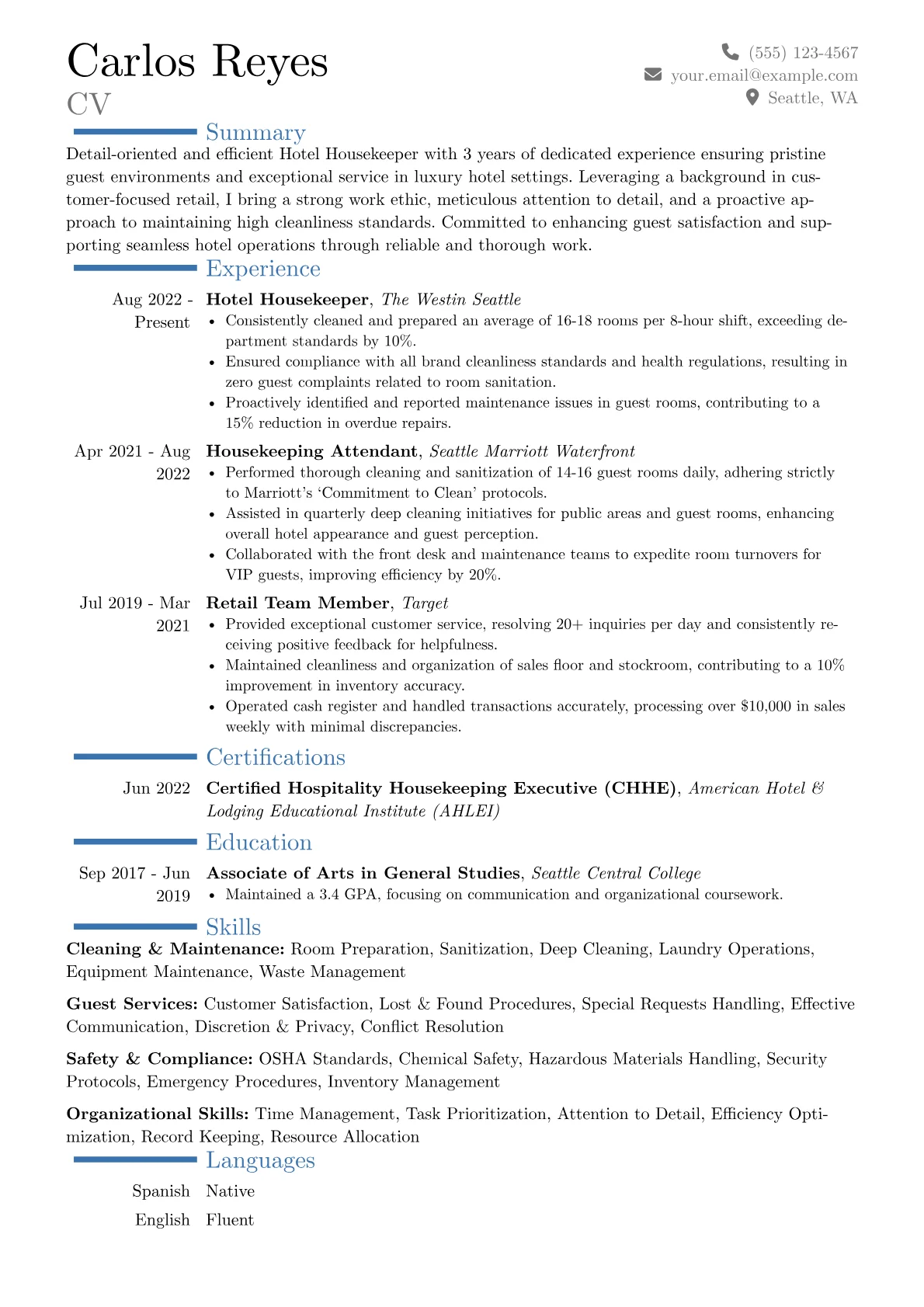 Career changer version - Page 1