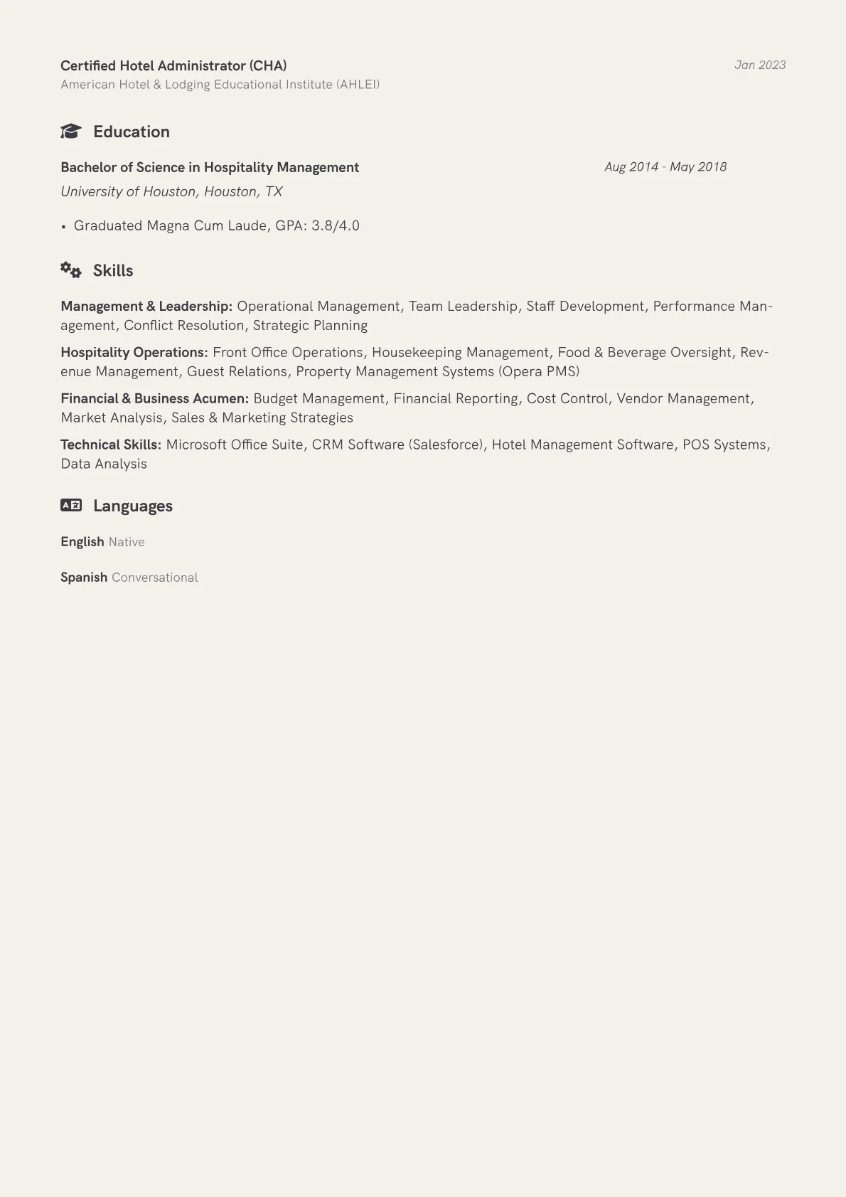 Career changer version - Page 2