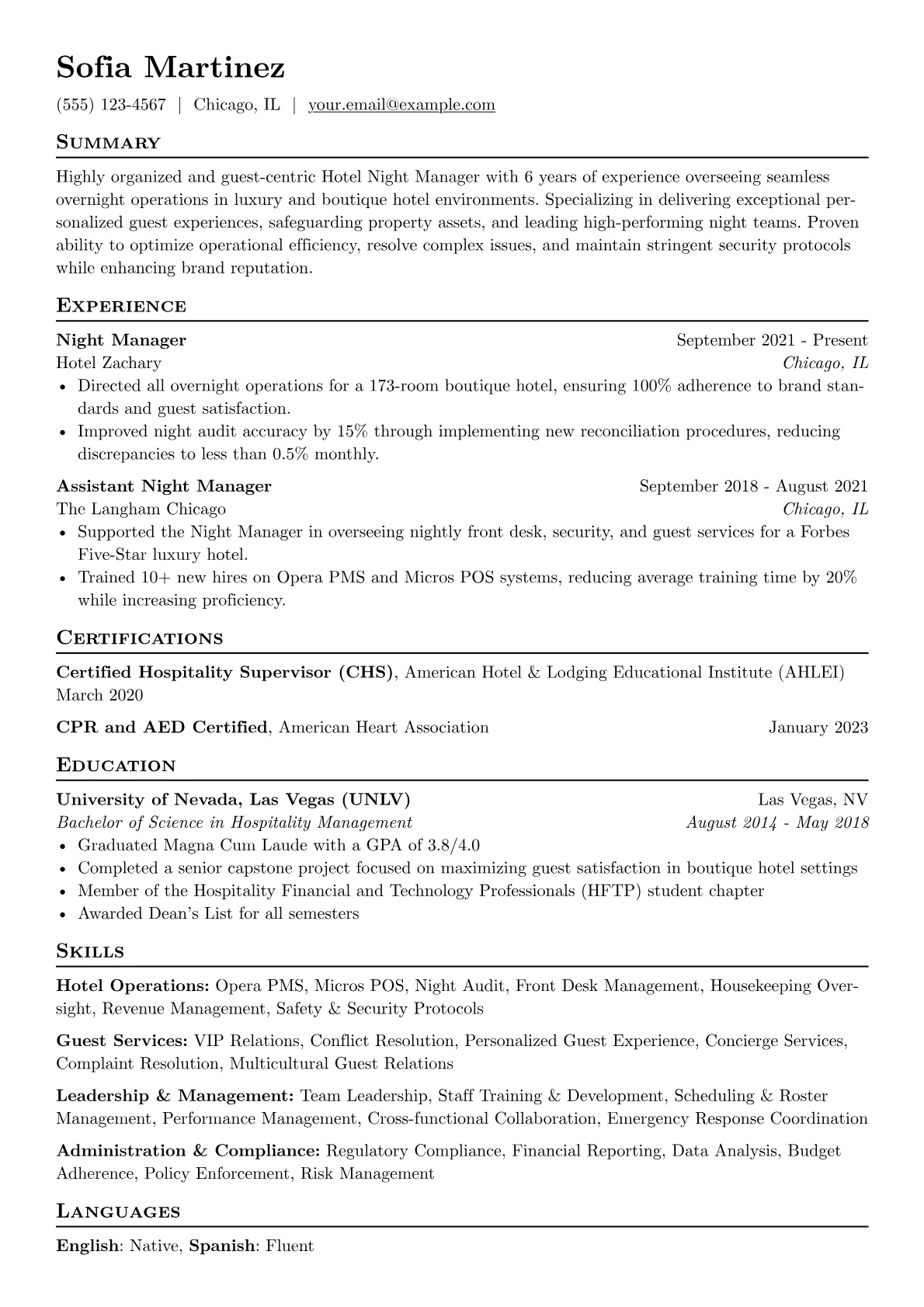 Boutique/Luxury Resort version - Page 1