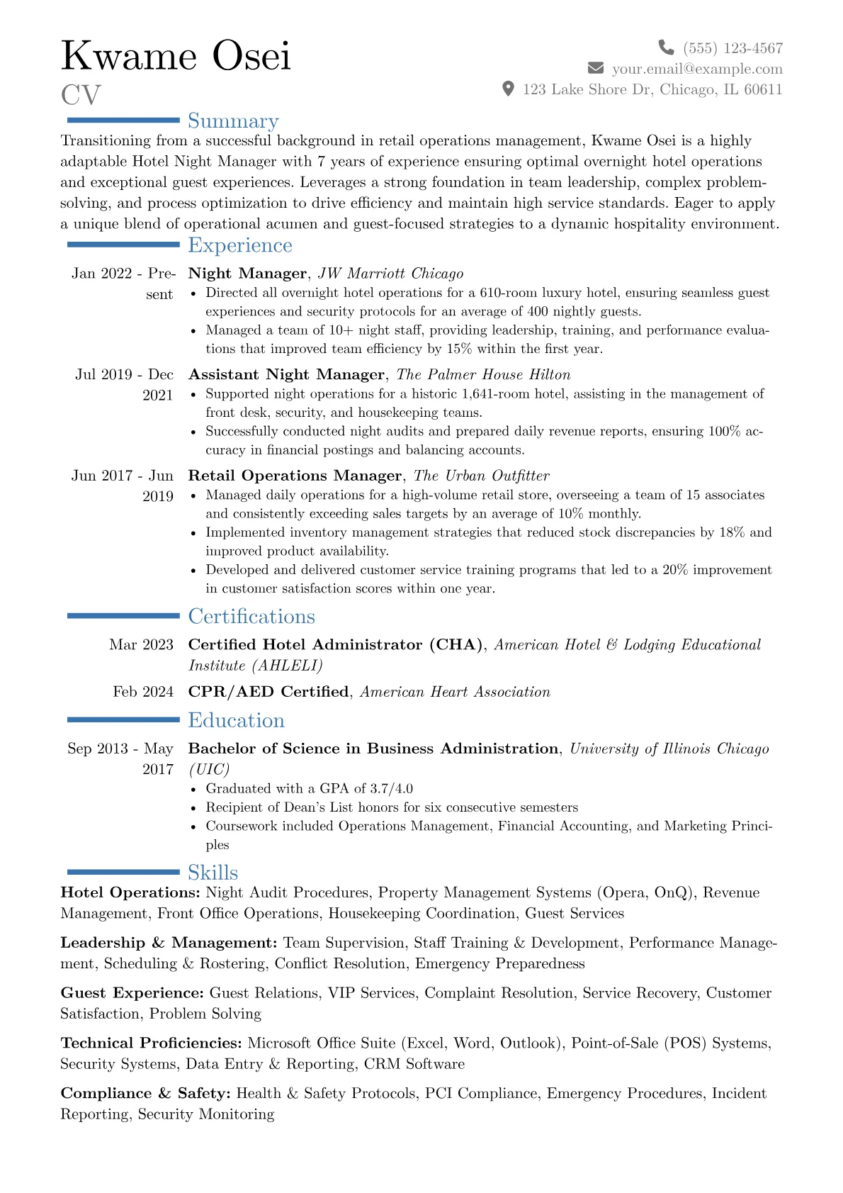 Career changer version - Page 1