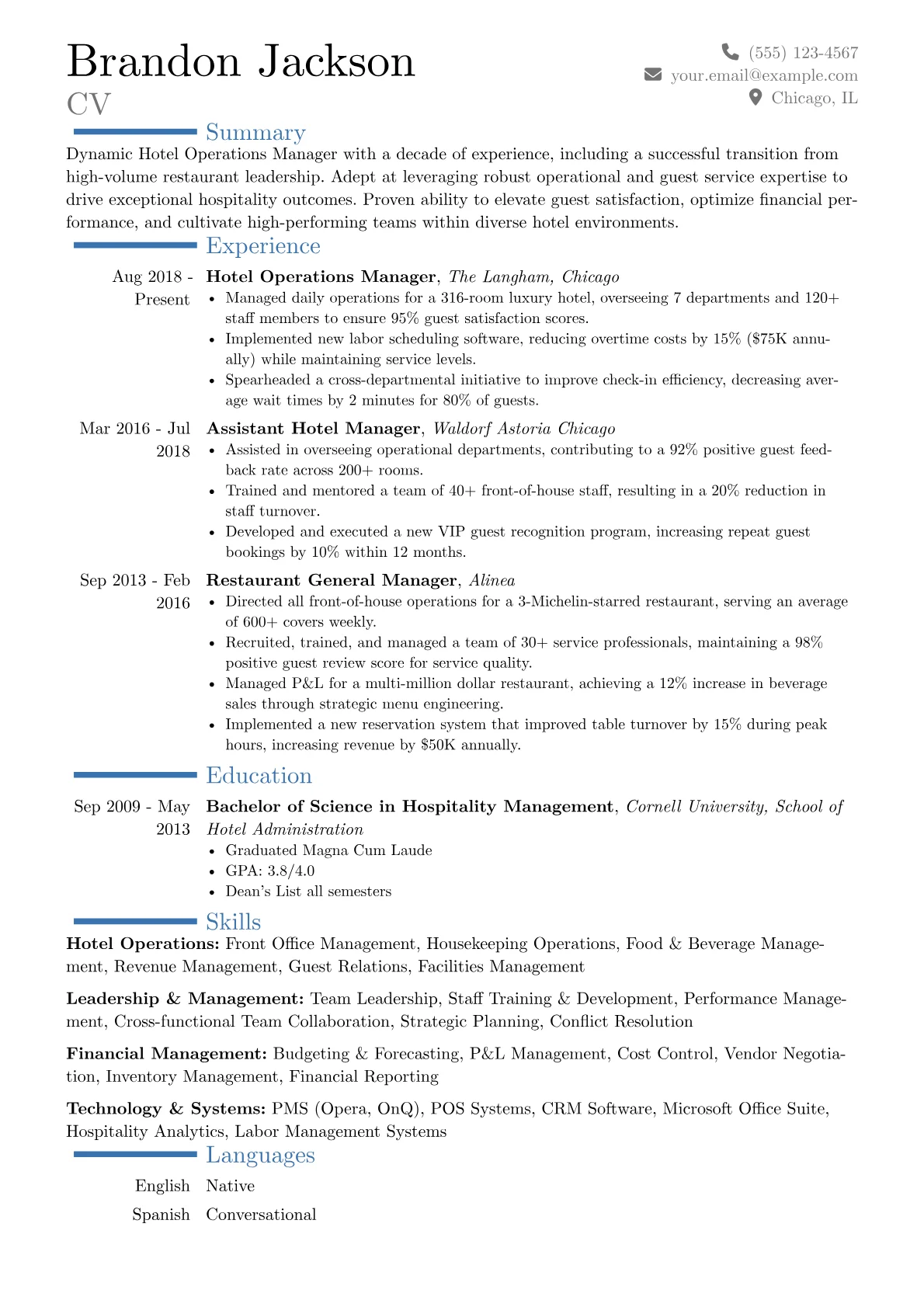 Career changer version - Page 1