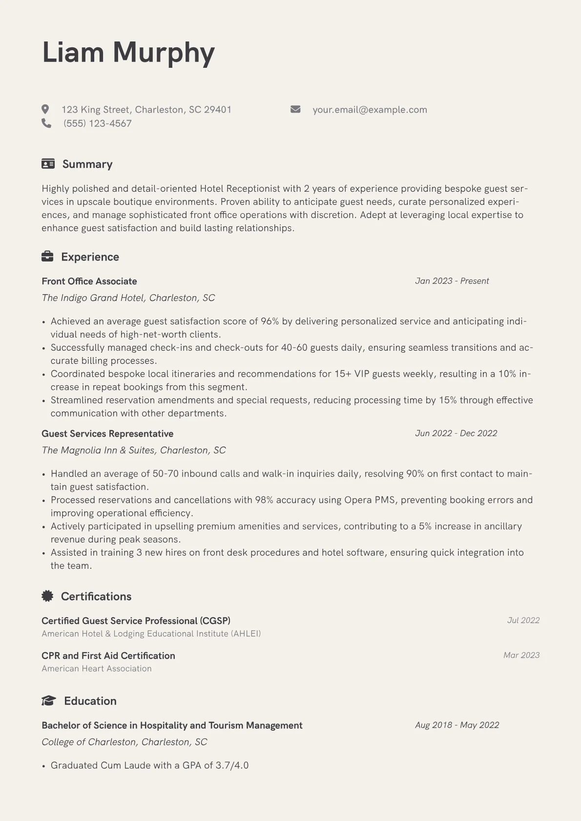 Luxury Boutique Specialist version - Page 1