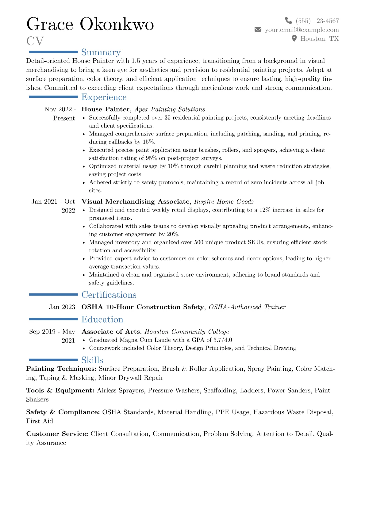 Career changer version - Page 1