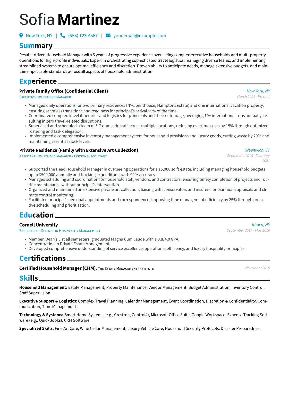 Executive Household version - Page 1