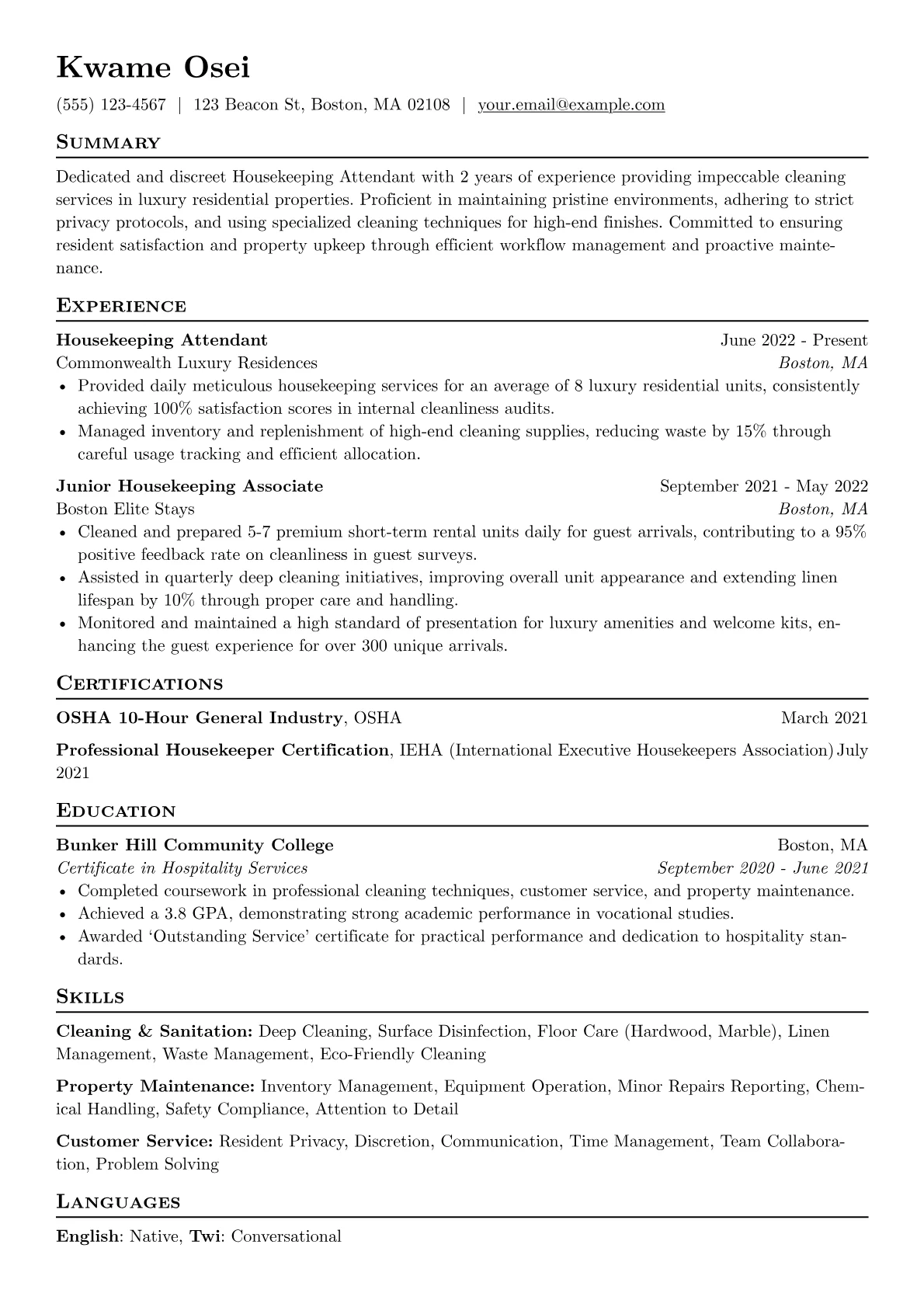 Luxury Residential version - Page 1