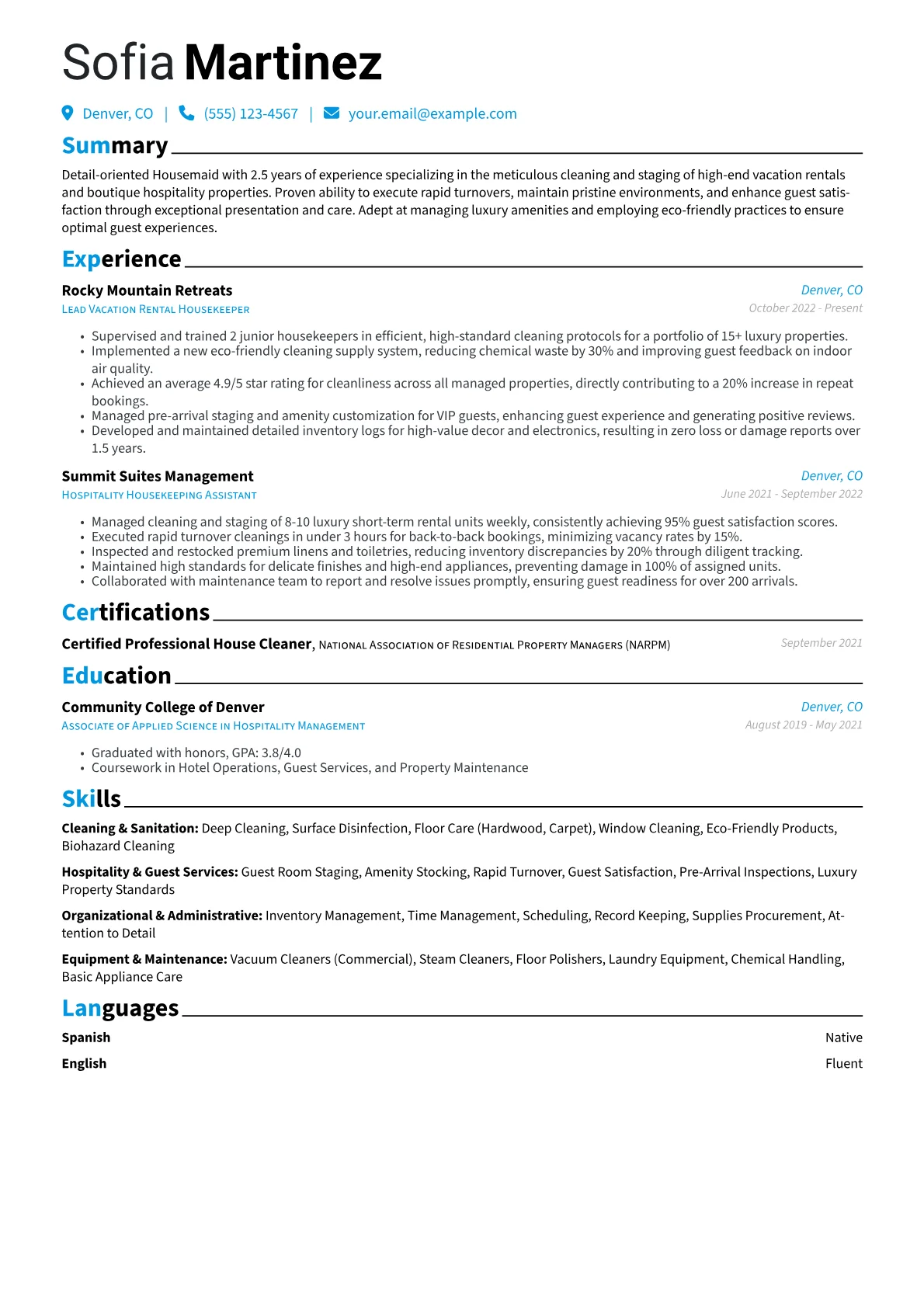 High-End Vacation version - Page 1