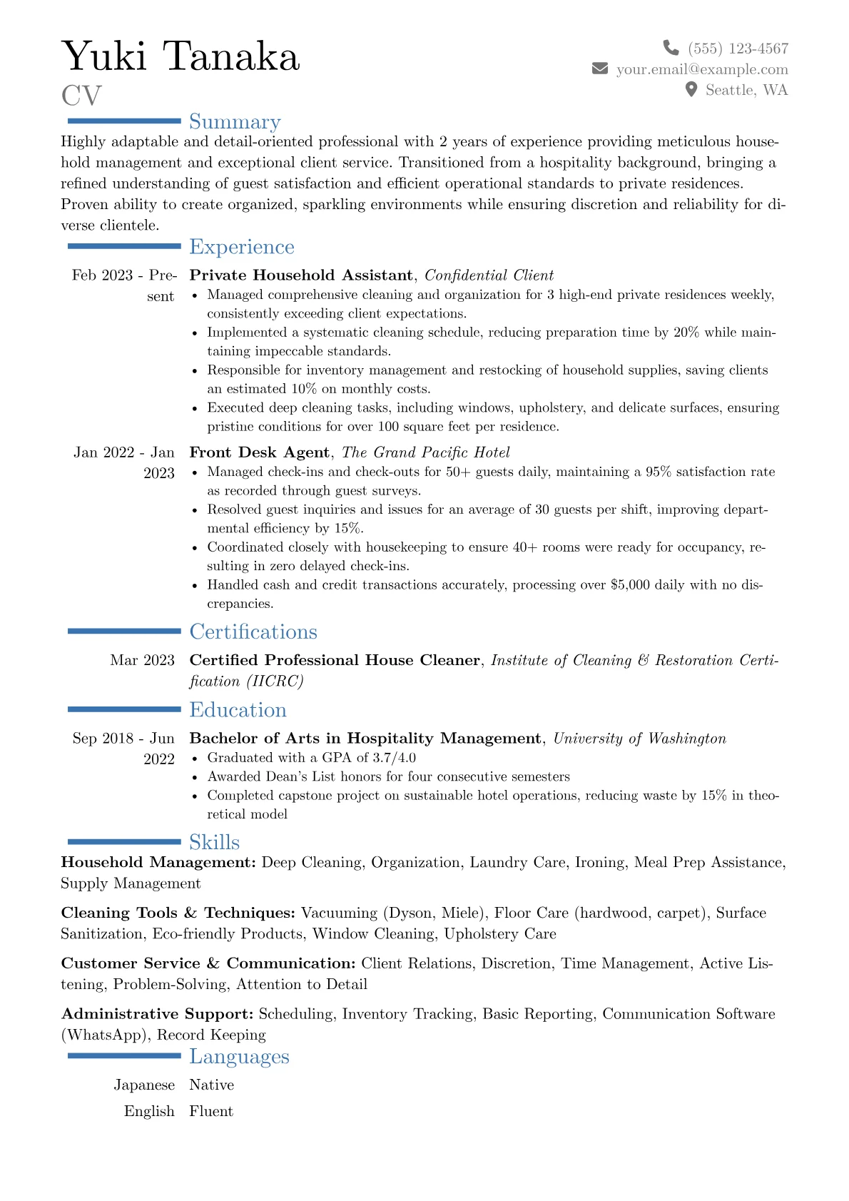 Career changer version - Page 1