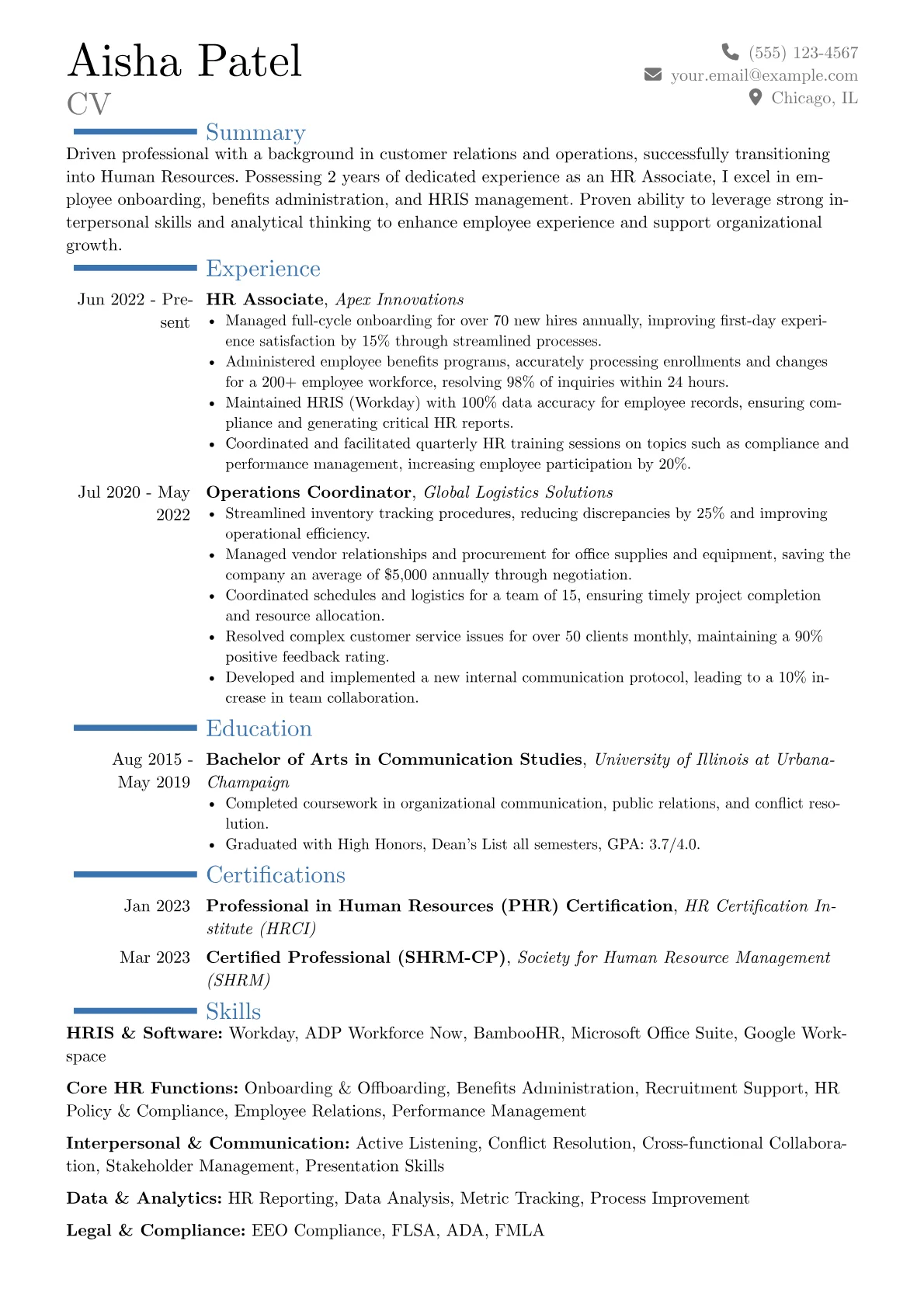Career changer version - Page 1