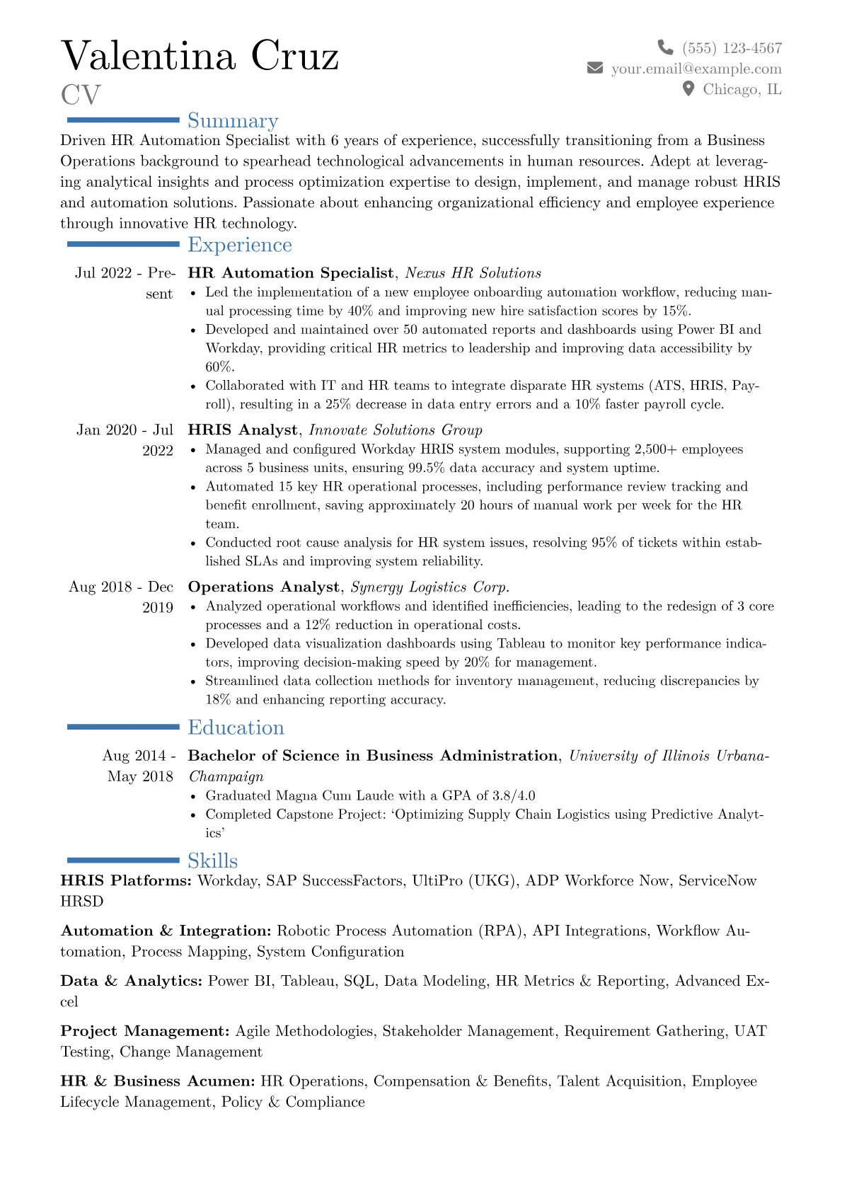 Career changer version - Page 1