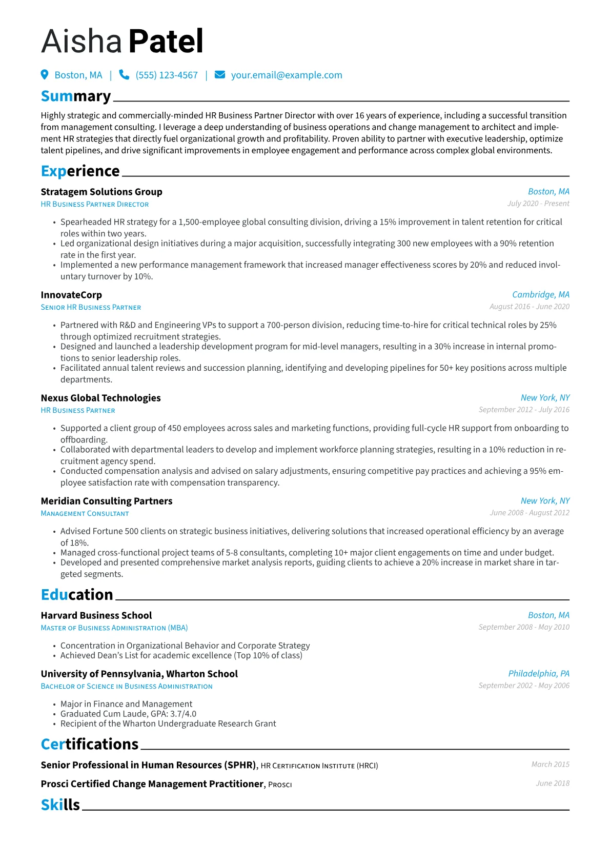 Career changer version - Page 1