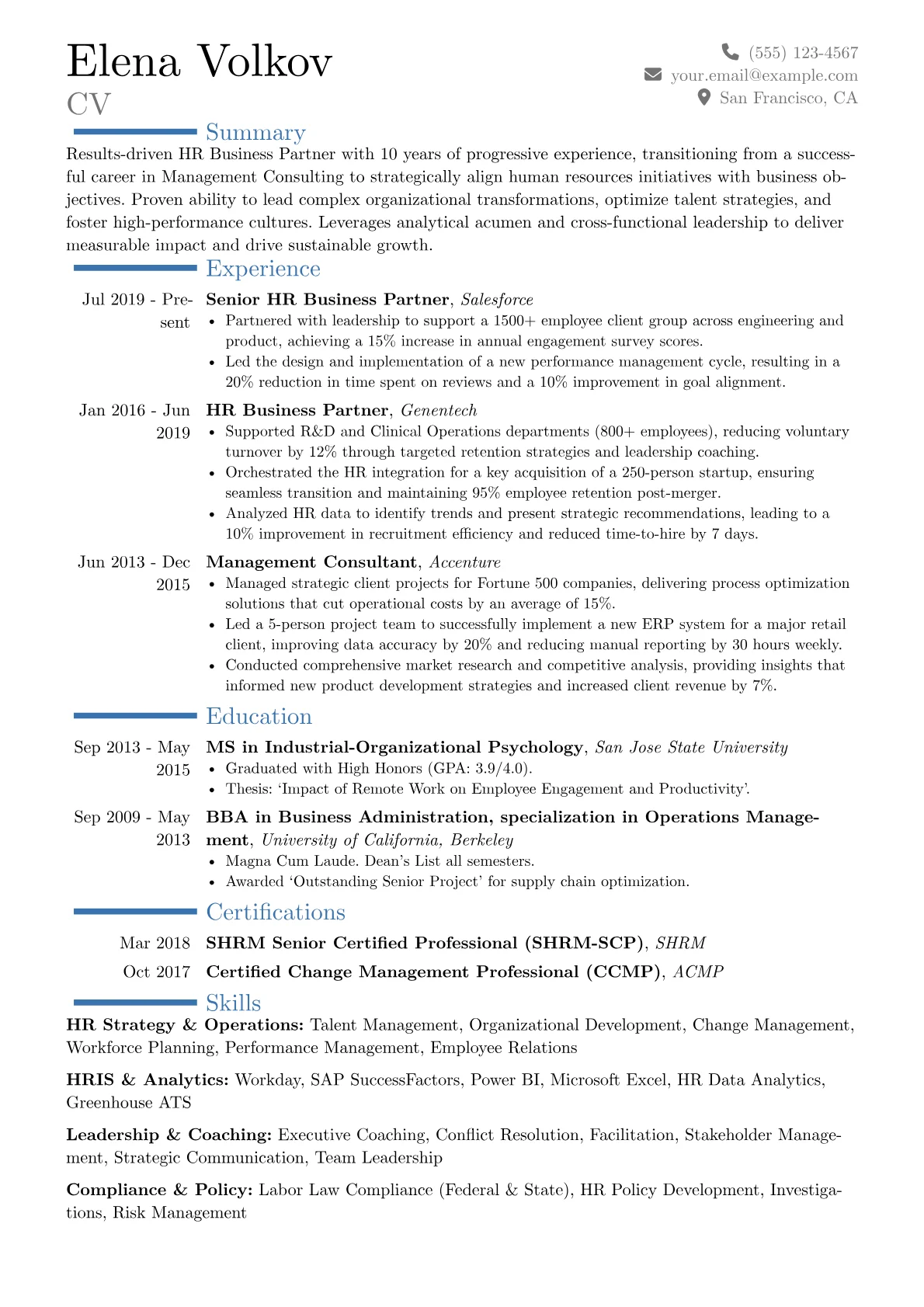 Career changer version - Page 1