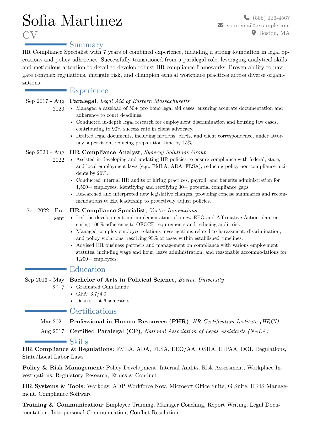 Career changer version - Page 1