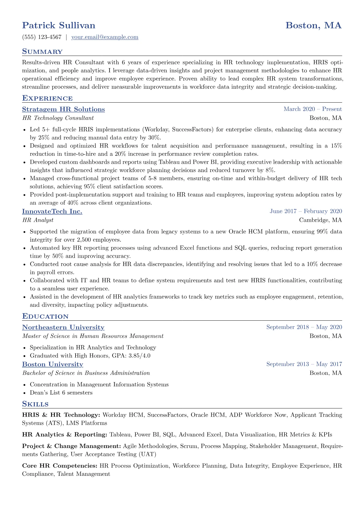 HR Consultant - HR version - Page 1