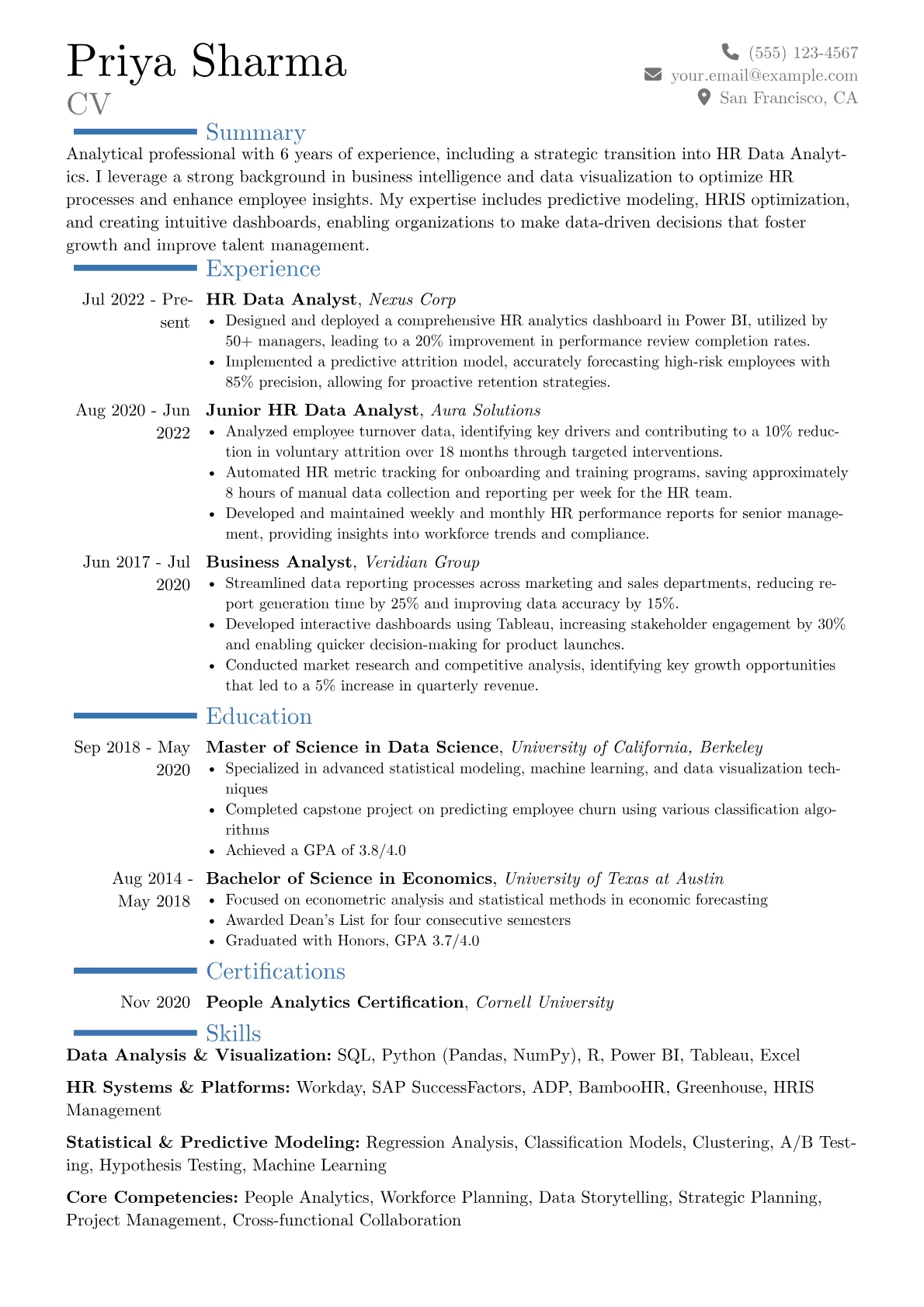 Career changer version - Page 1