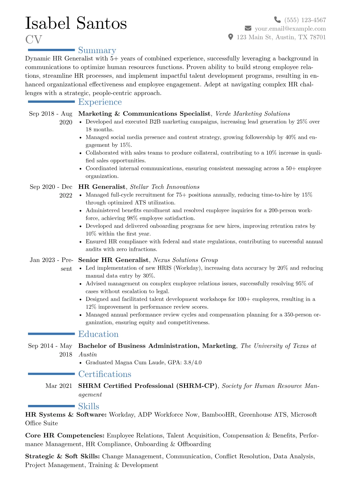 Career changer version - Page 1