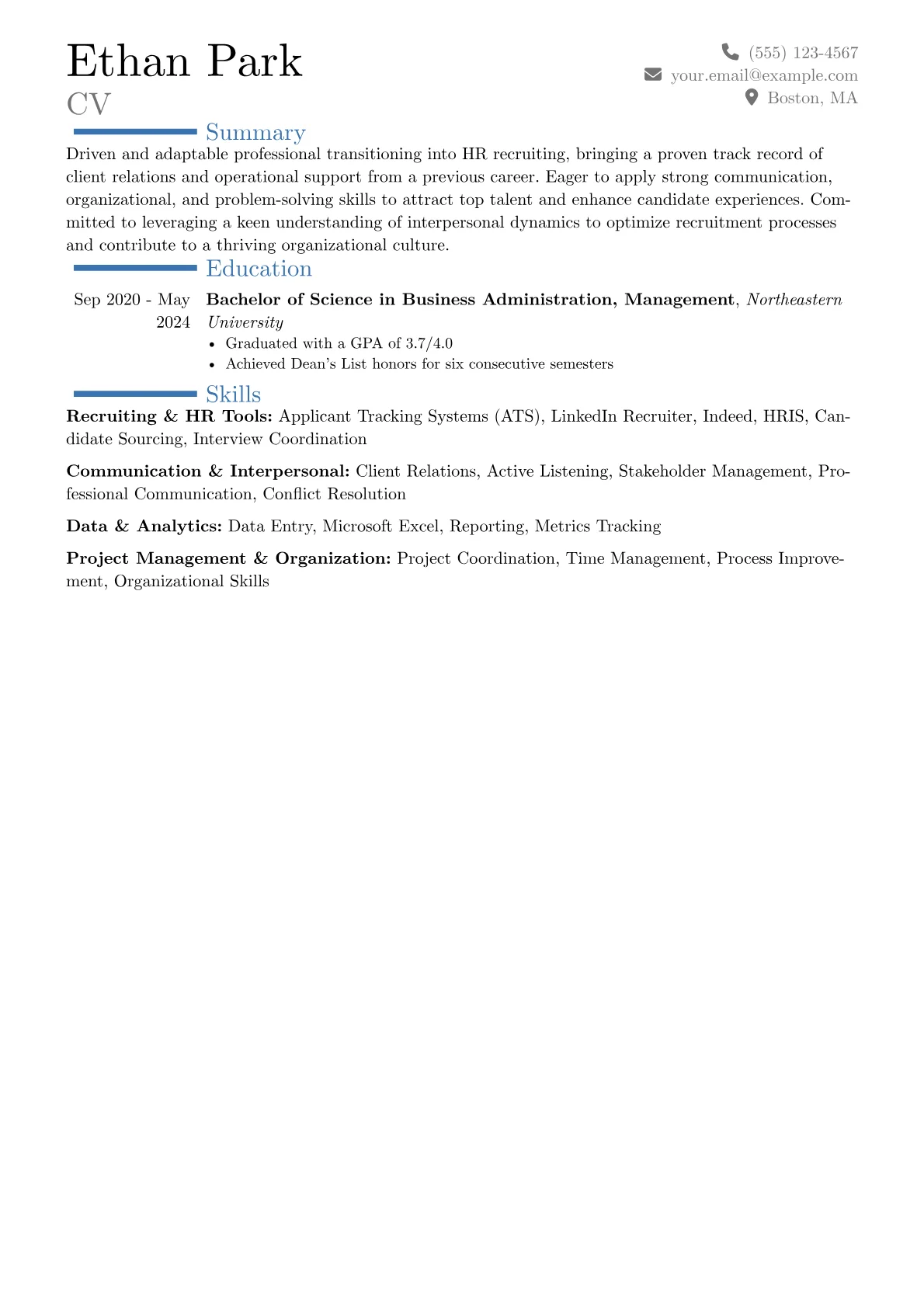 Career changer version - Page 1