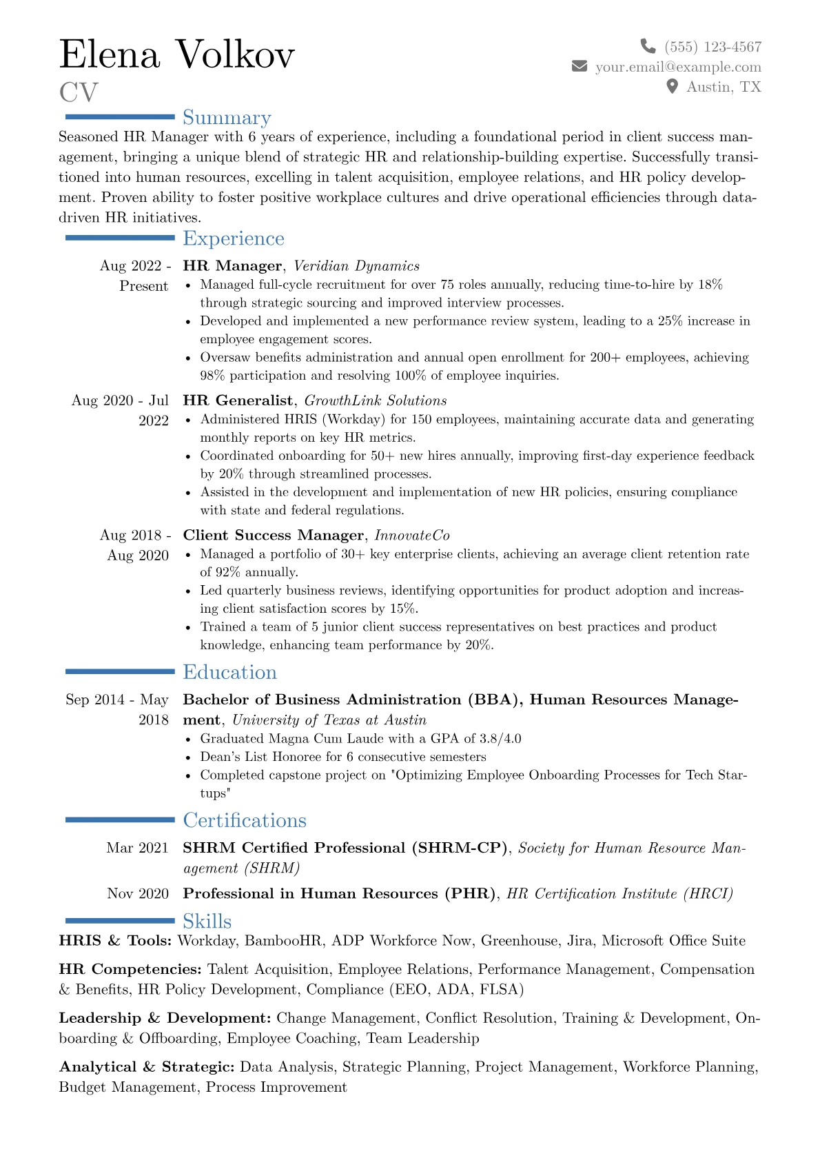 Career changer version - Page 1