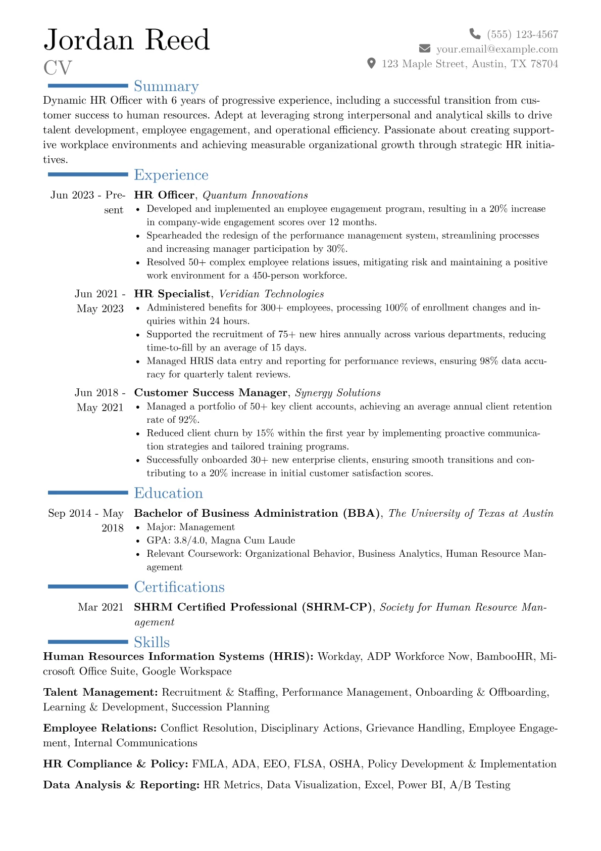 Career changer version - Page 1