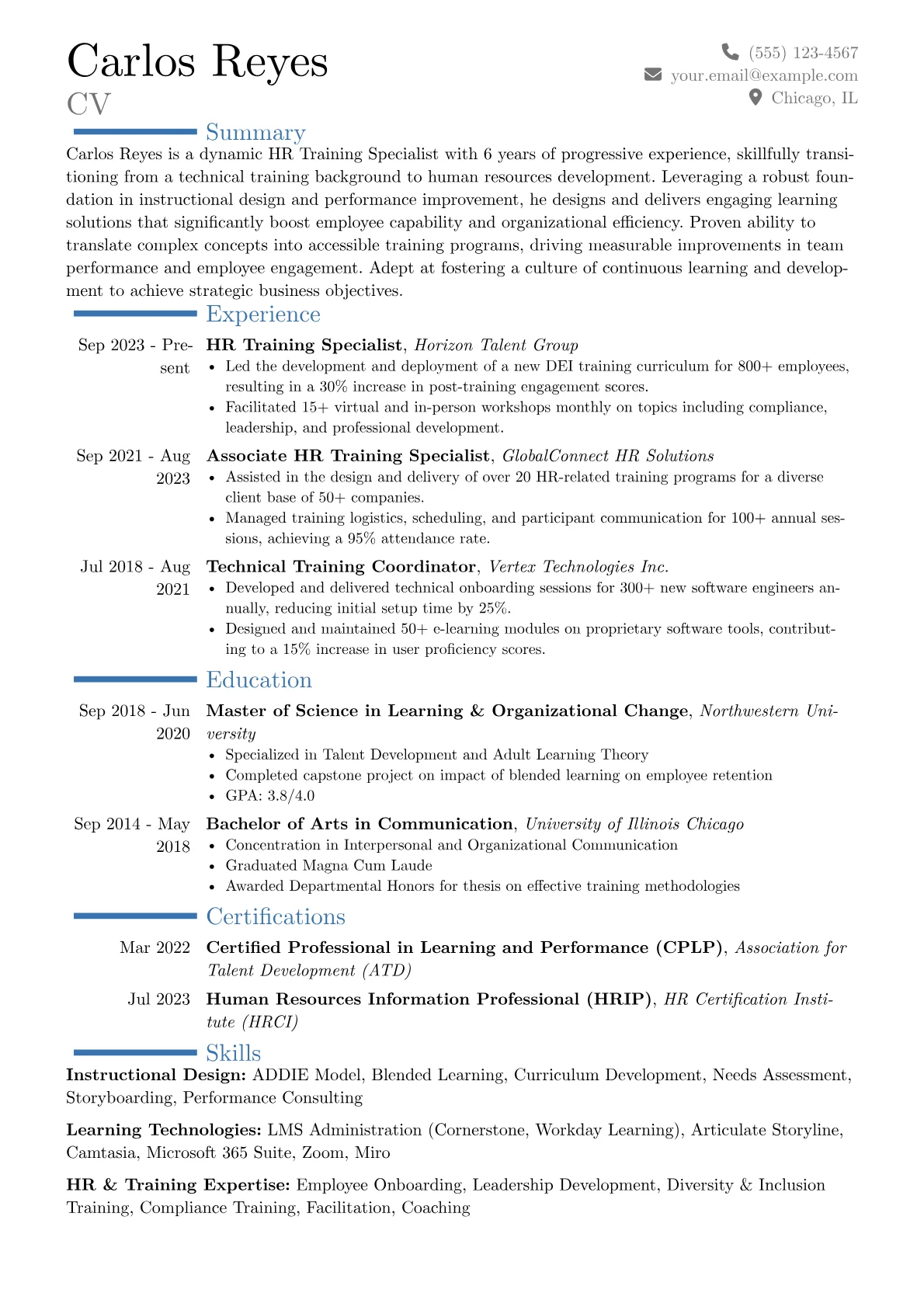 Career changer version - Page 1