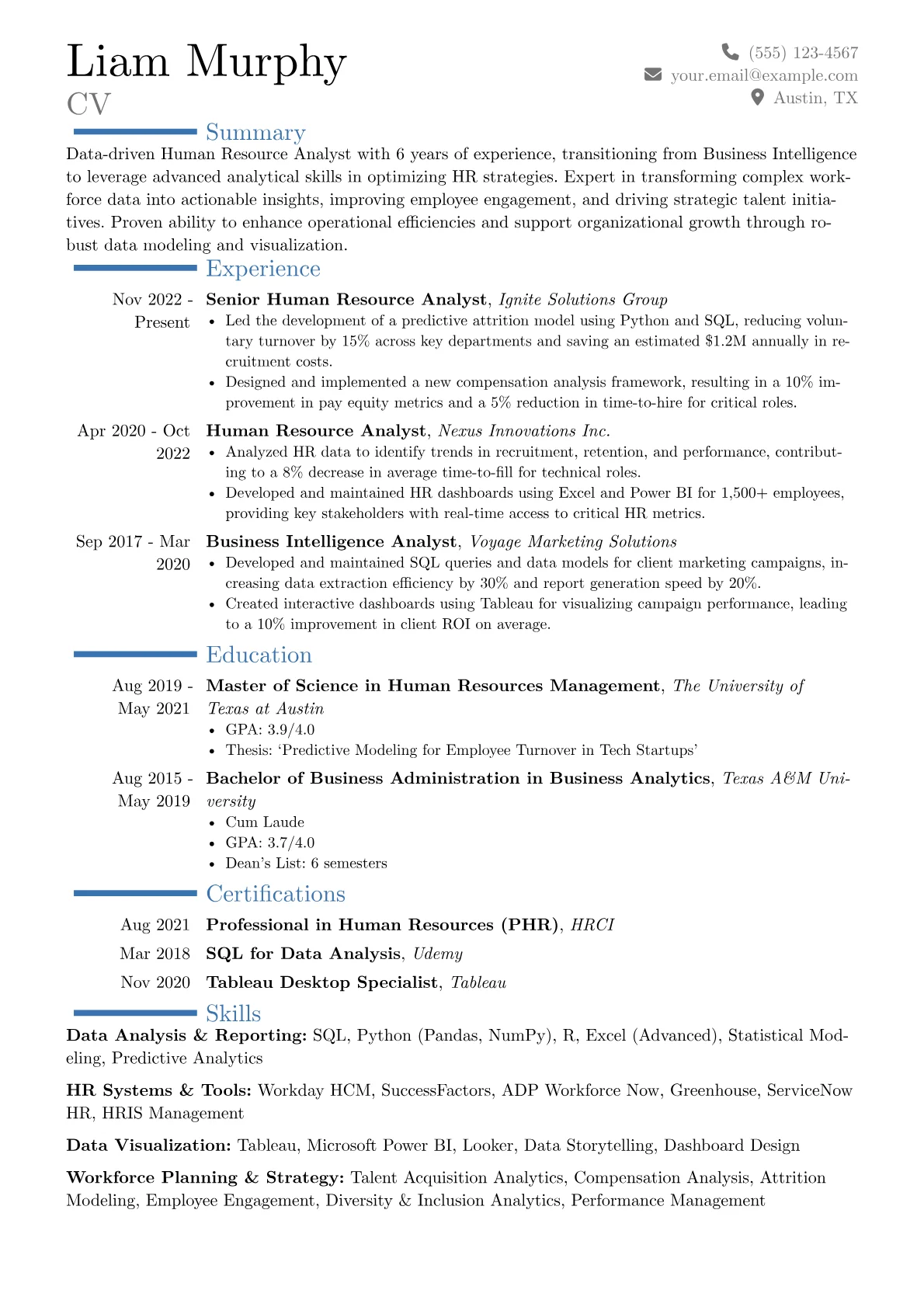Career changer version - Page 1