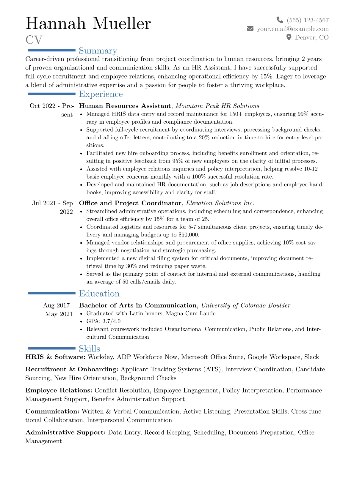 Career changer version - Page 1
