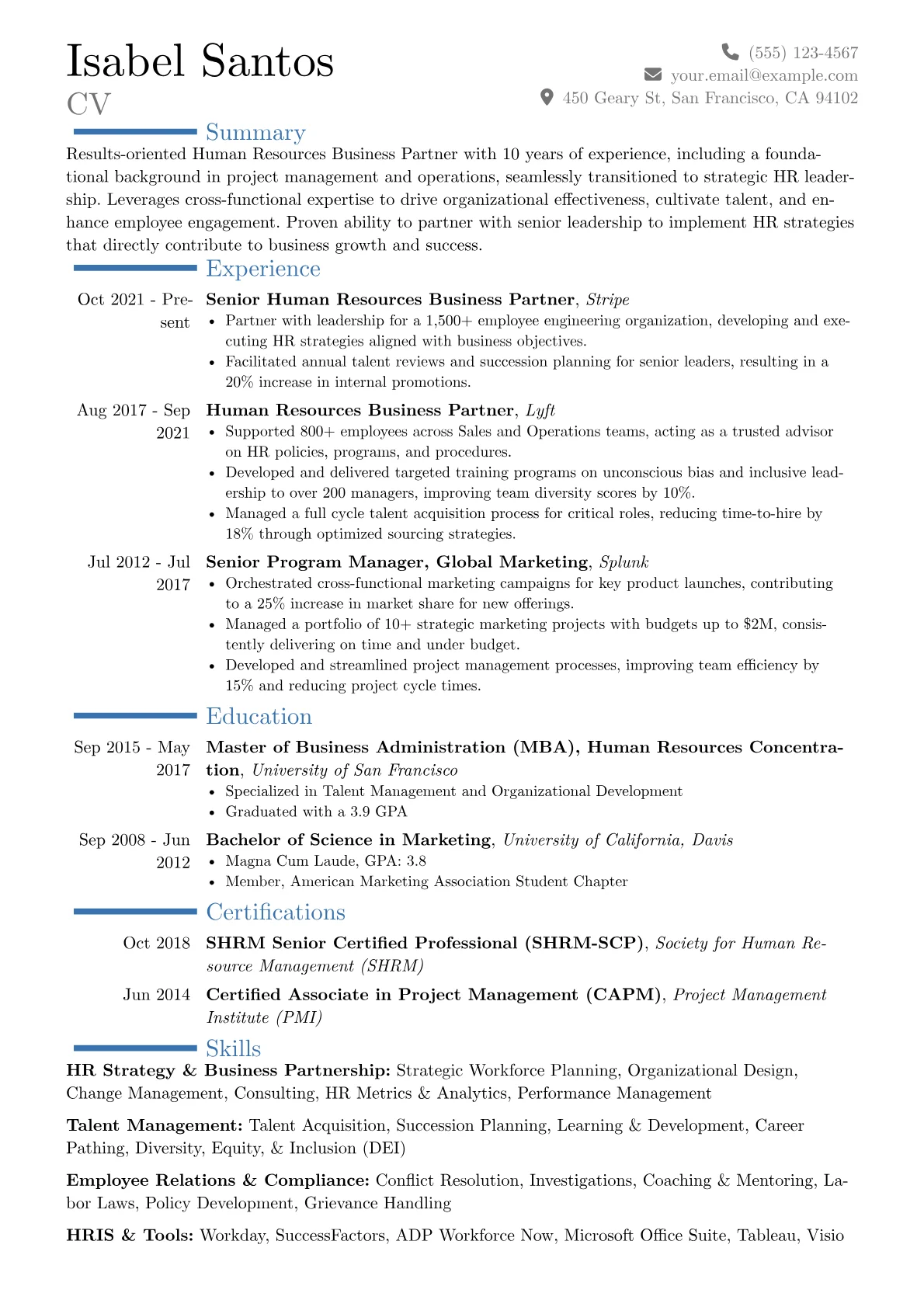 Career changer version - Page 1