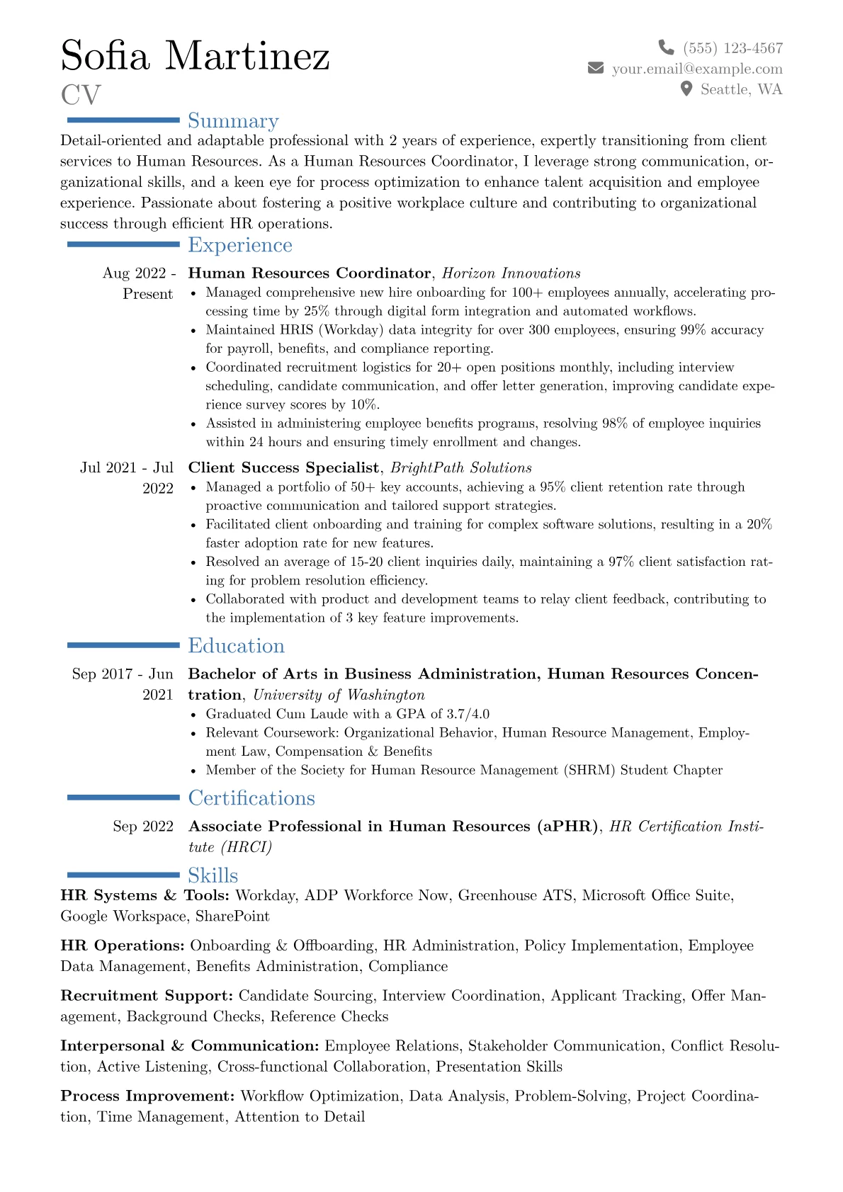 Career changer version - Page 1