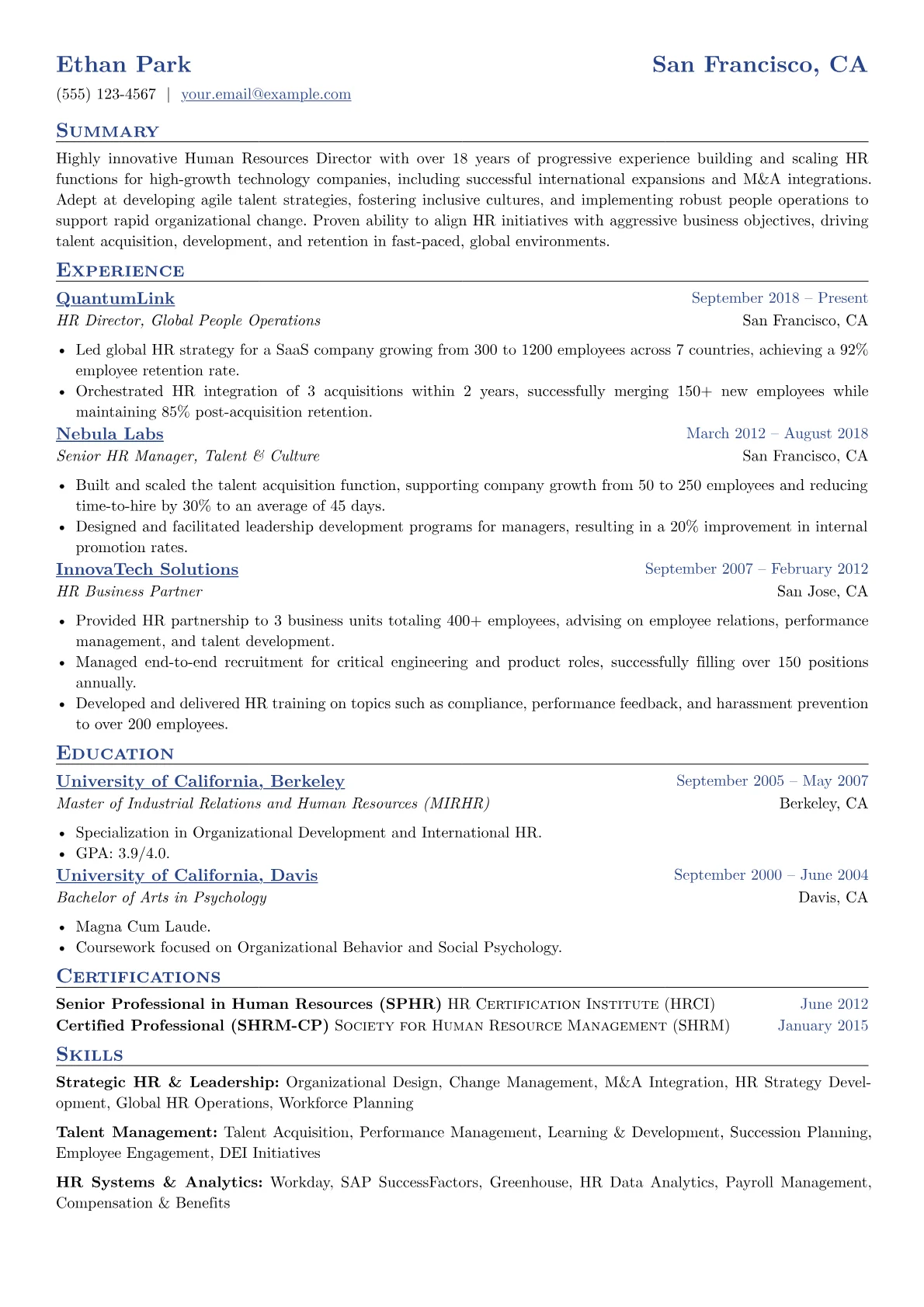 Human Resources version - Page 1