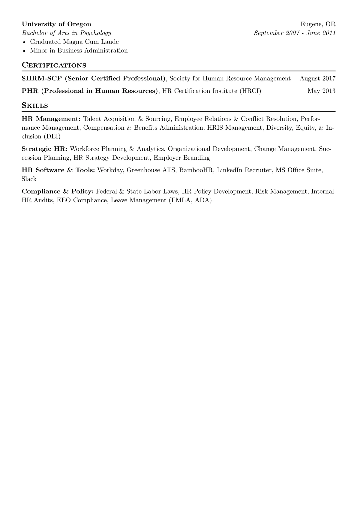 HR Manager - Tech version - Page 2
