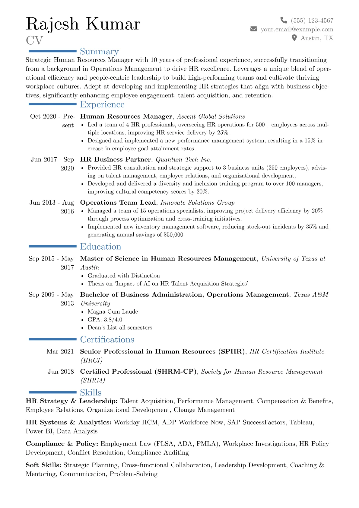 Career changer version - Page 1