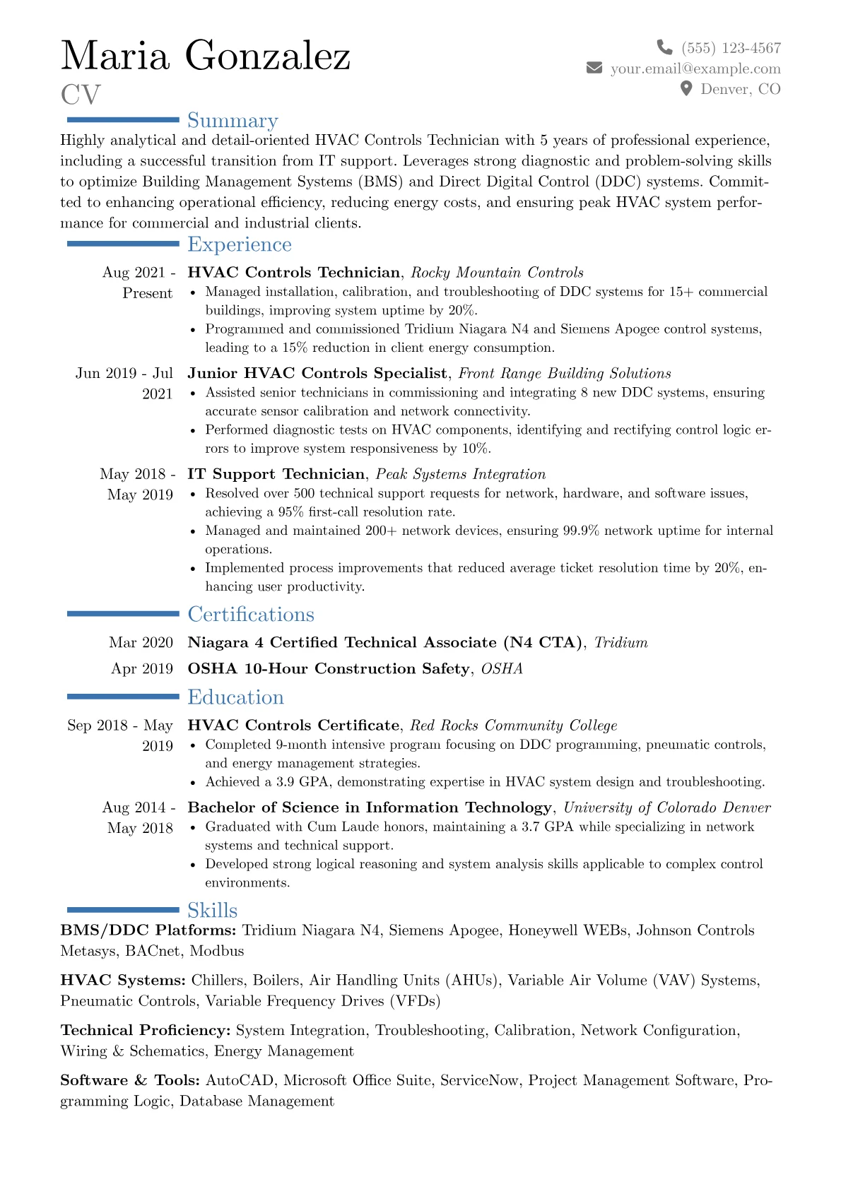 Career changer version - Page 1