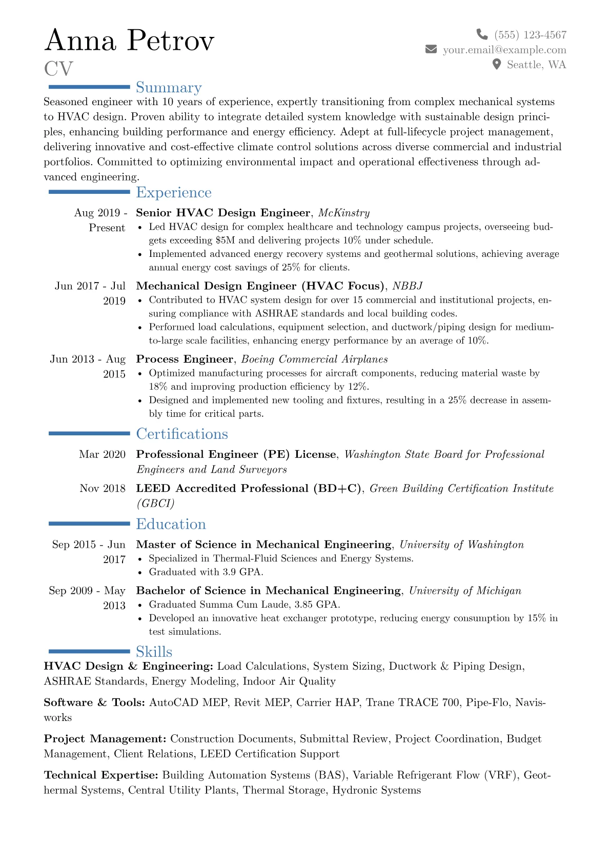 Career changer version - Page 1