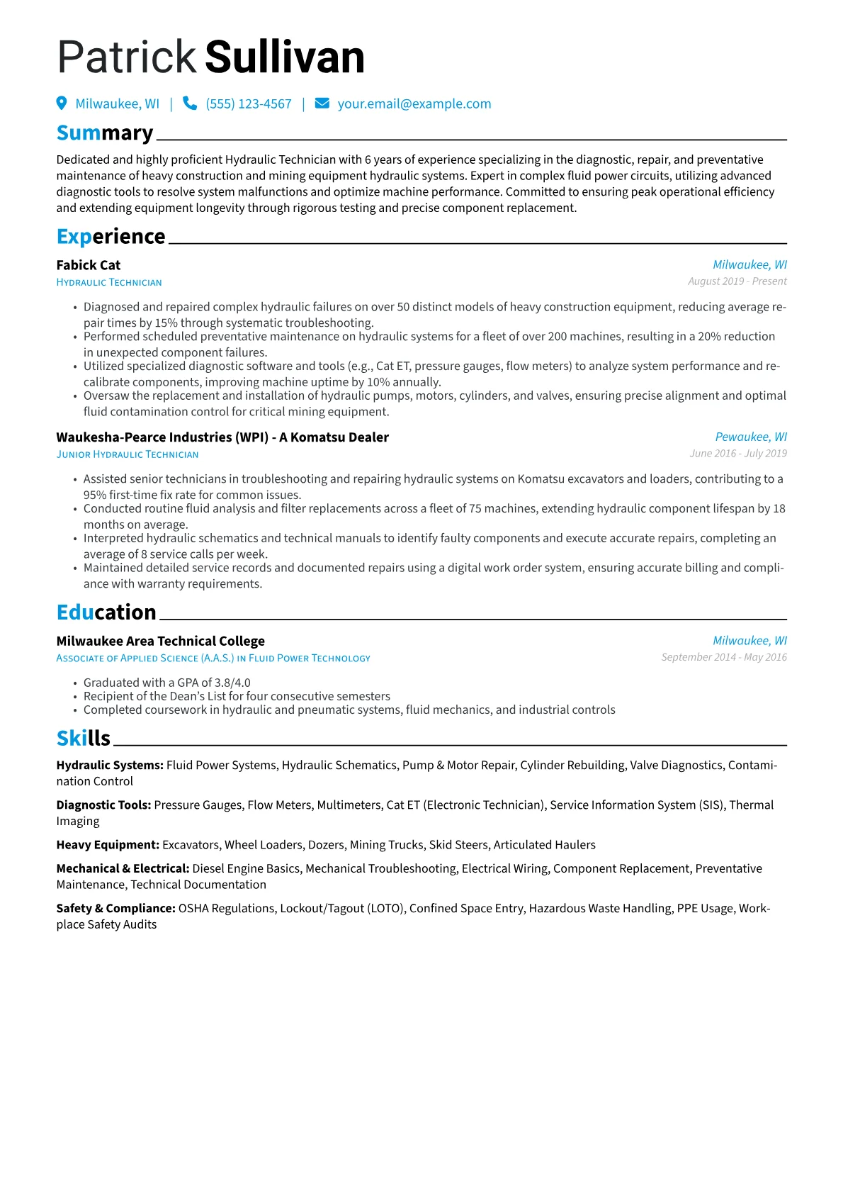 Heavy Equipment Specialist version - Page 1