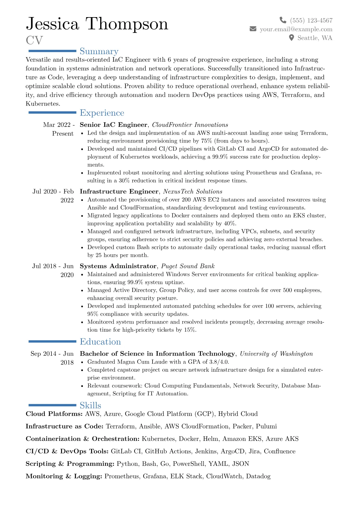 Career changer version - Page 1