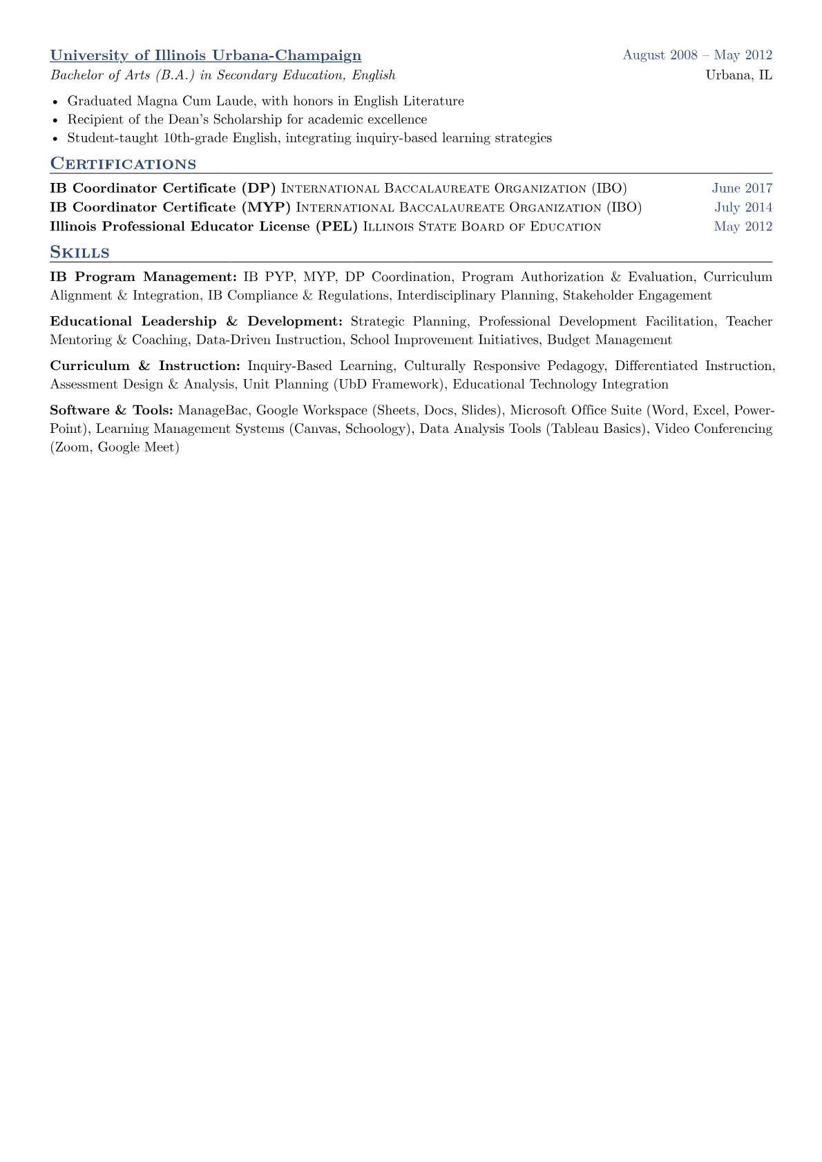 IB Coordinator - Urban version - Page 2