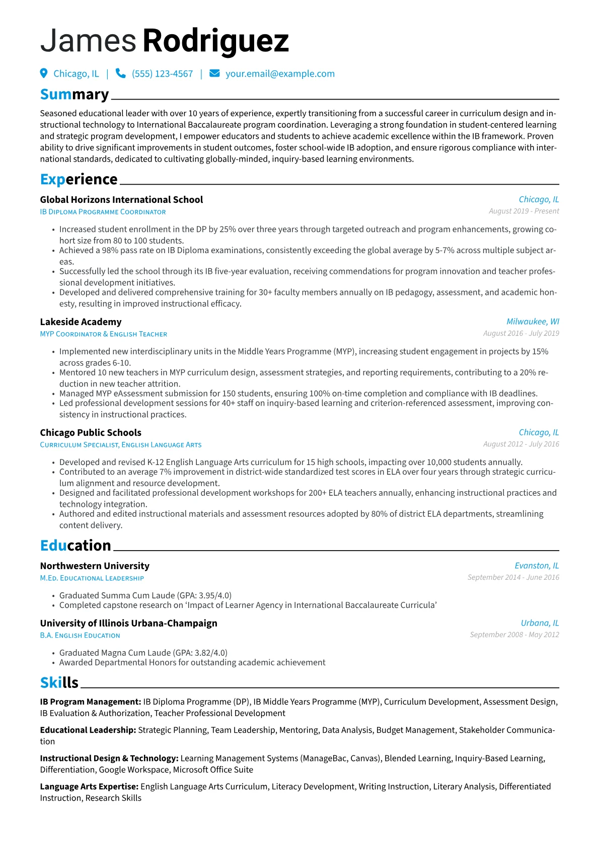 Career changer version - Page 1