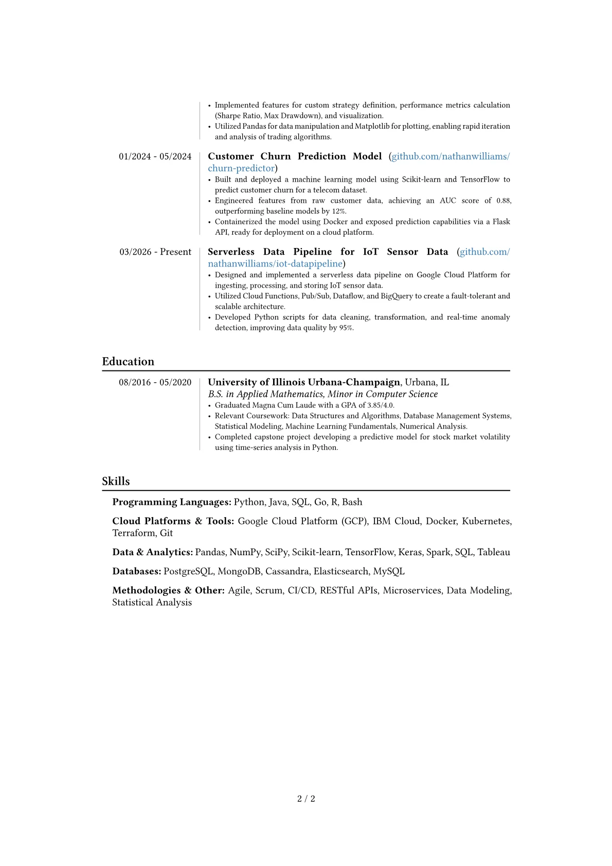 Career changer version - Page 2